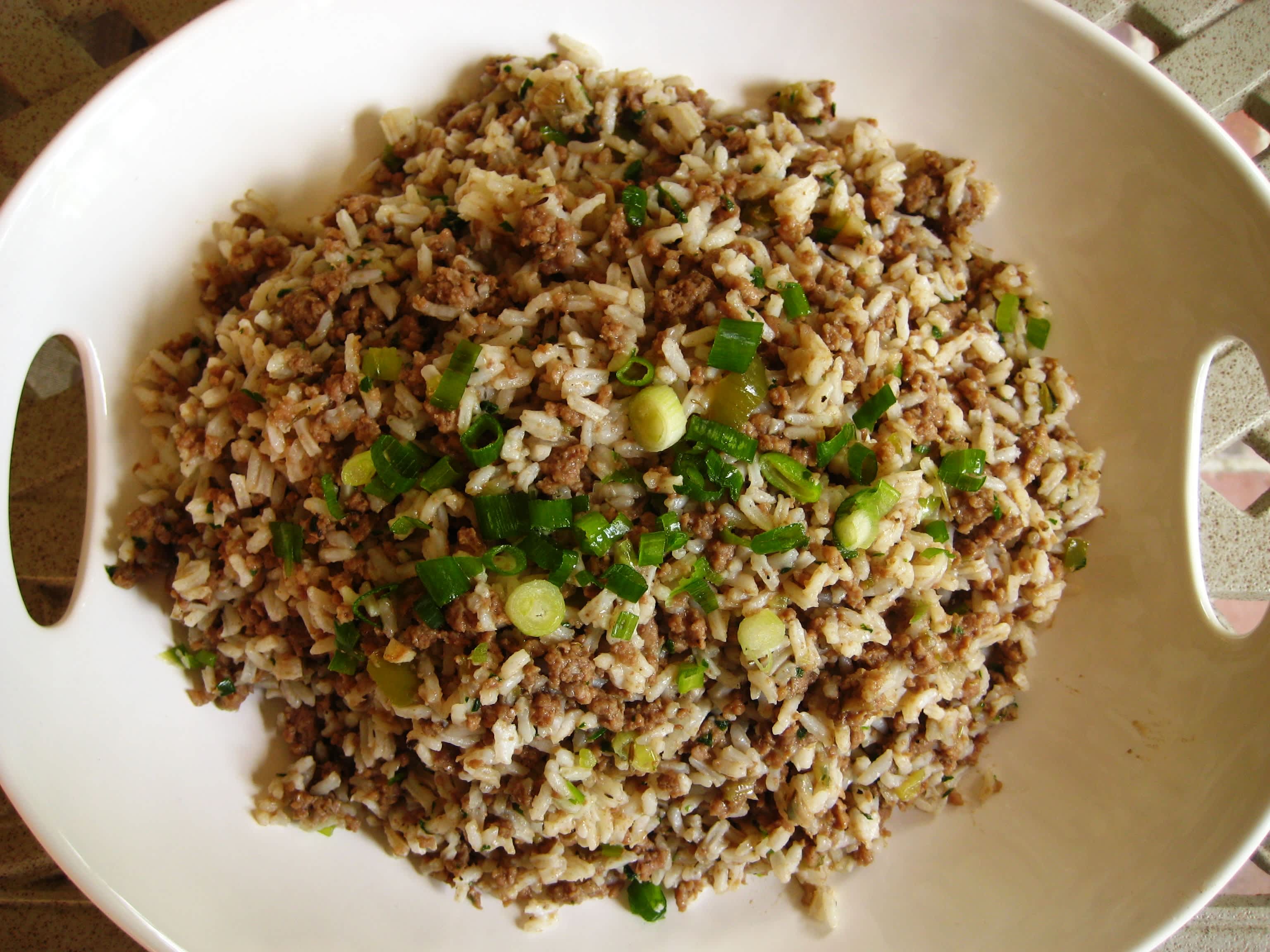 Cajun Dirty Rice Dressing