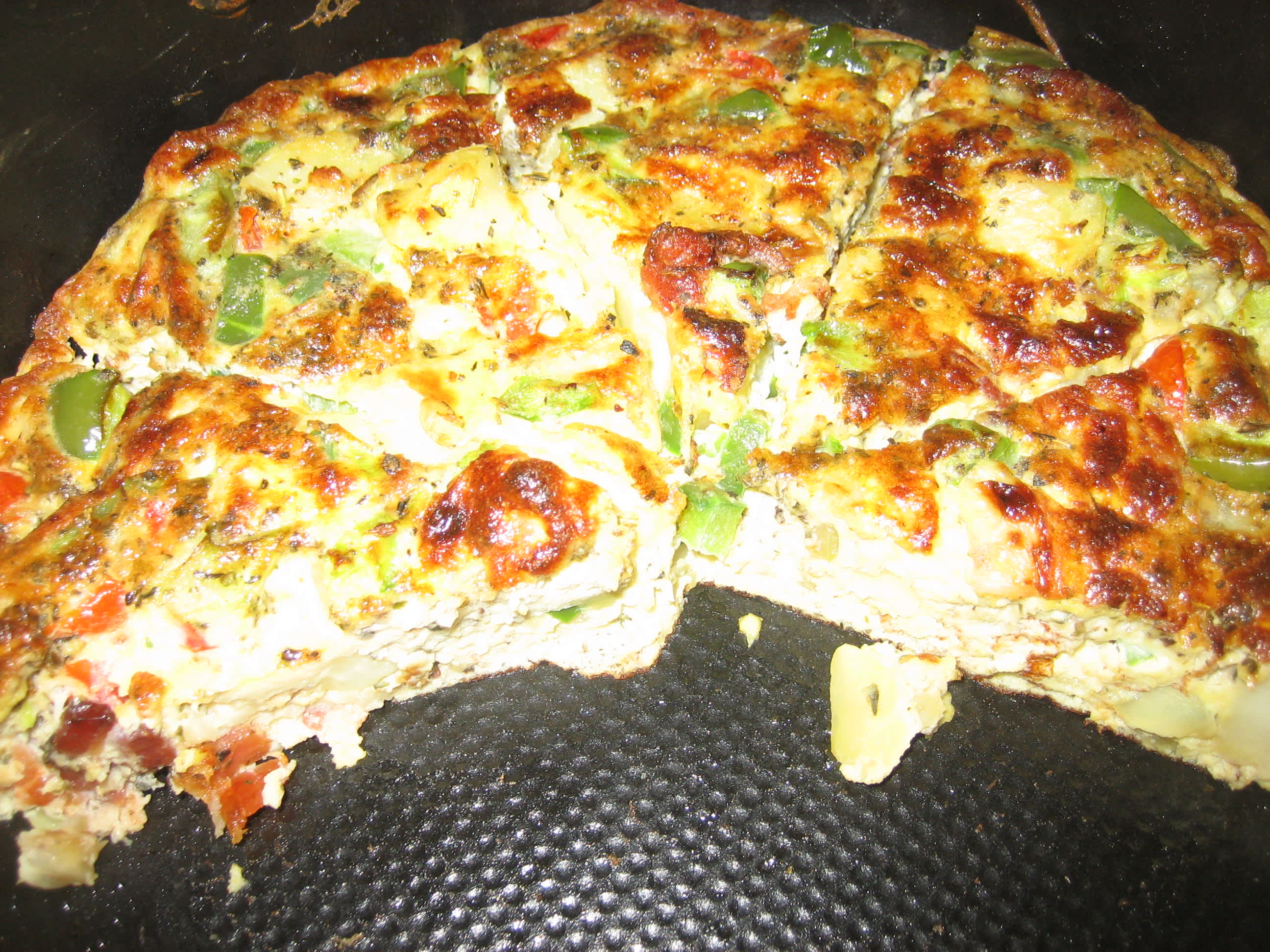 Bacon Veggie Frittata Recipe - Breakfast.Food.com