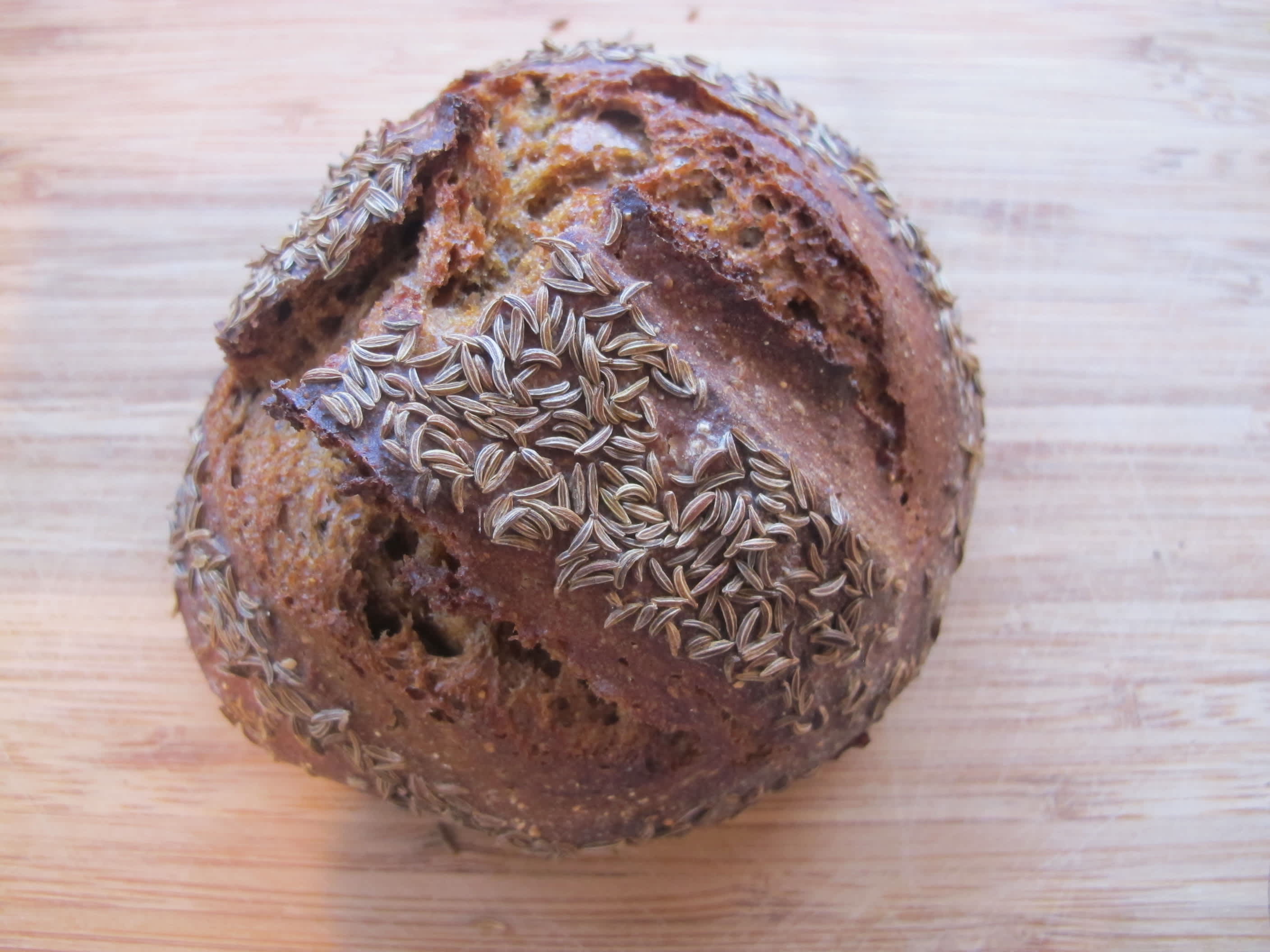 Pumpernickel Bread (No-Knead) Recipe - Food.com