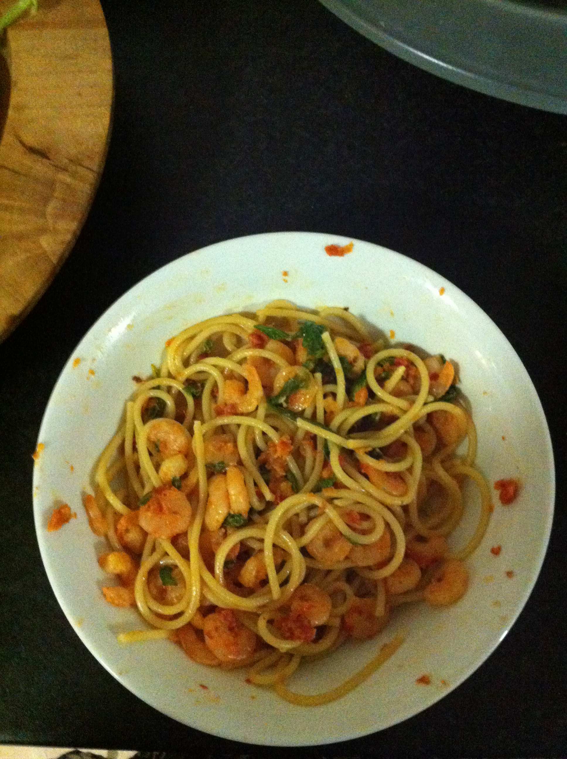 Spaghetti With Prawns and Rocket Recipe - Food.com