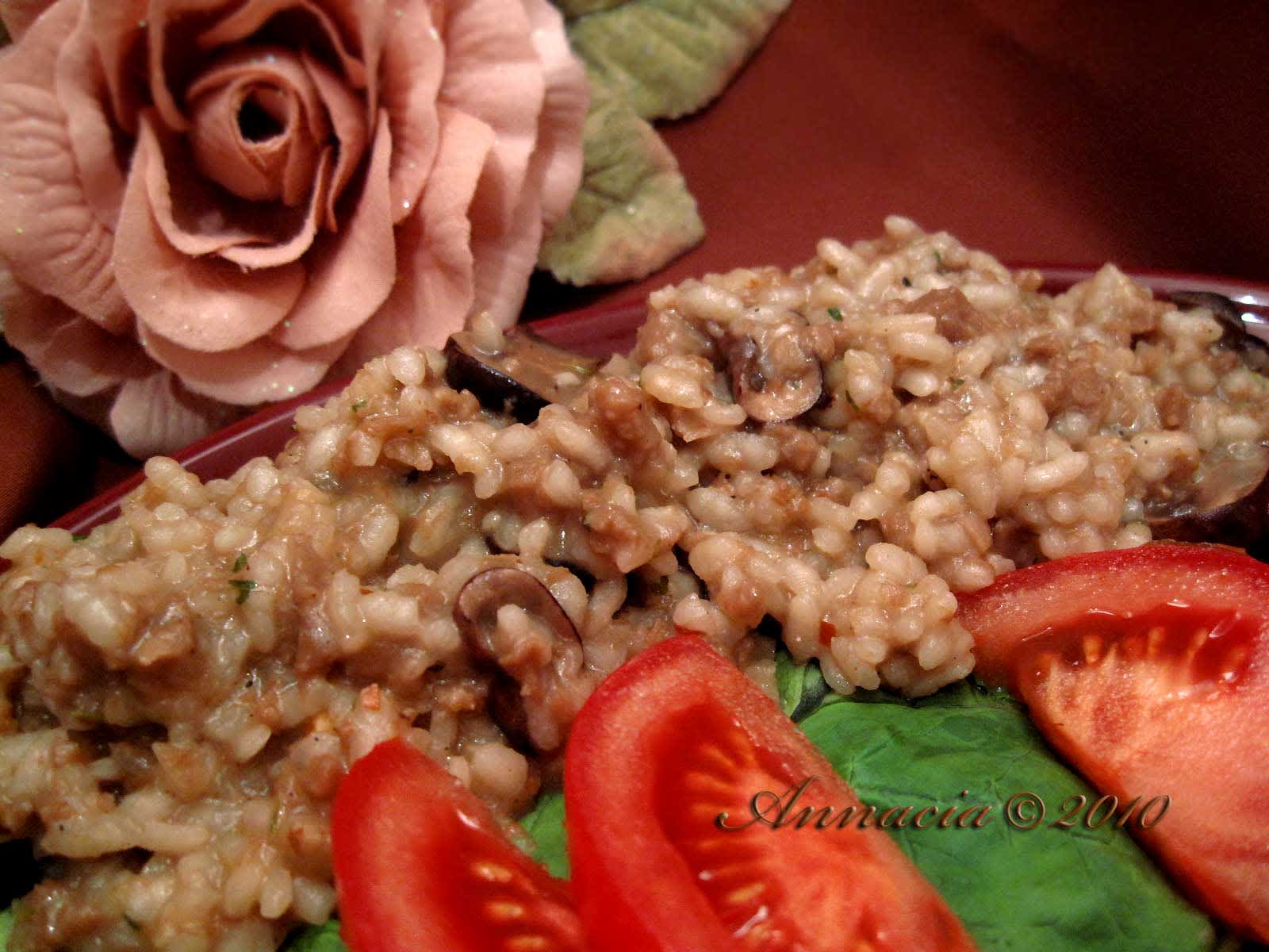 Sausage and Mushroom Risotto Recipe - Food.com