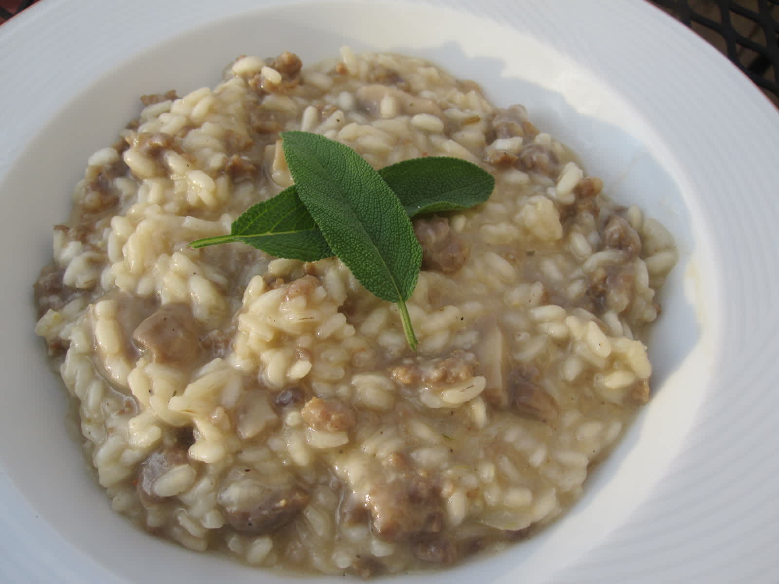 Sausage and Mushroom Risotto Recipe - Food.com