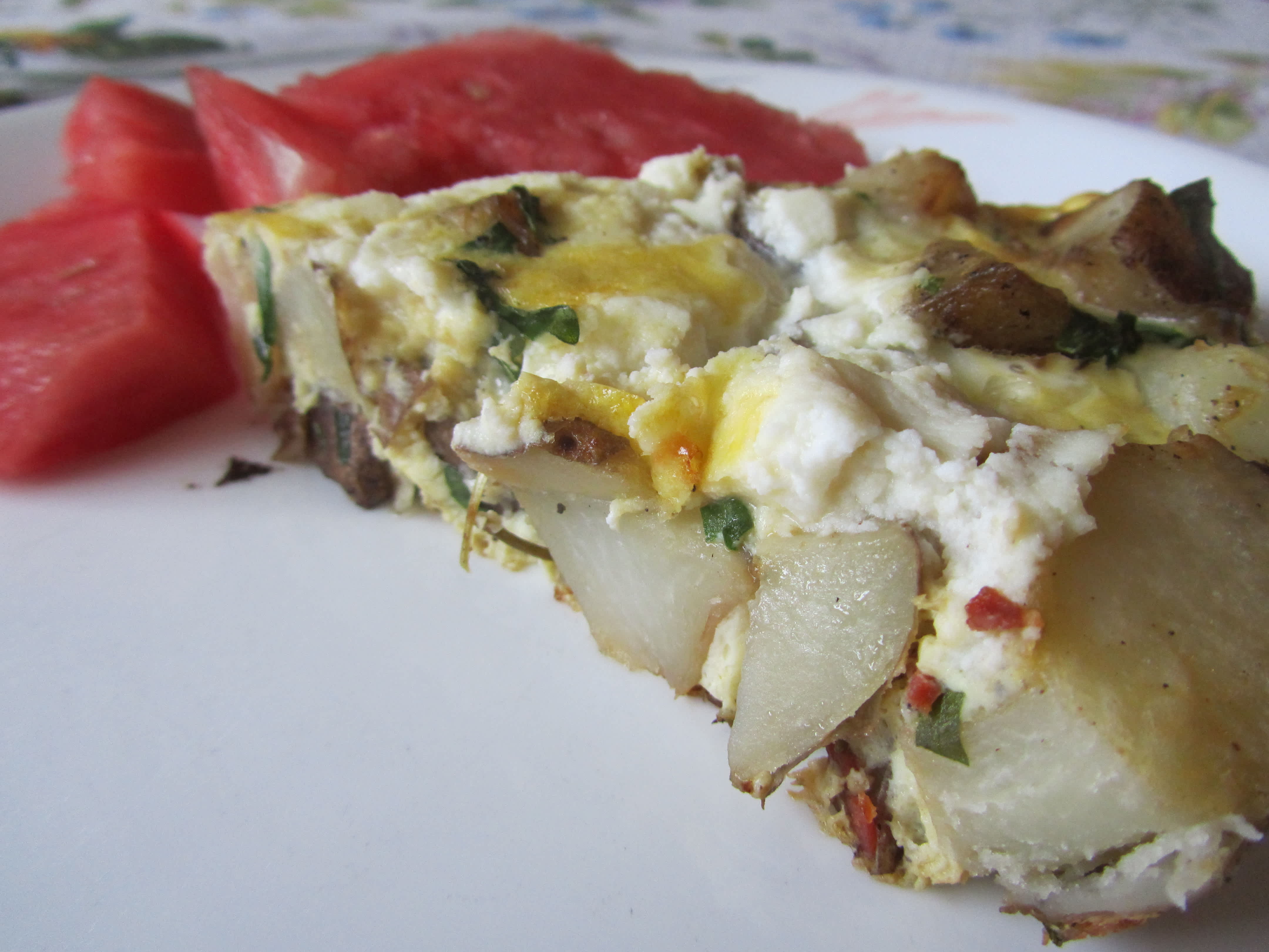 Rocket, Ricotta and Potato Frittata Recipe - Food.com