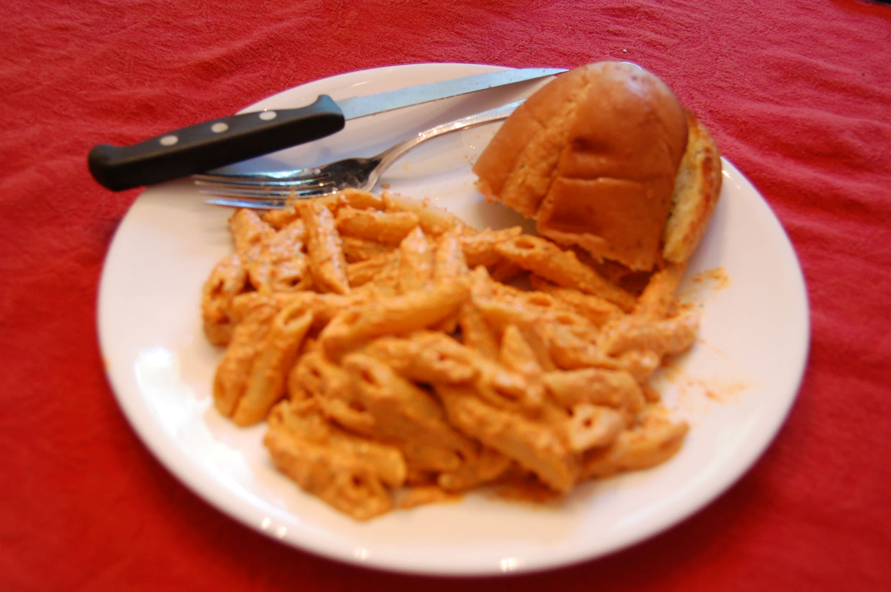 Creamy Basil & Red Pepper Pasta Recipe - Food.com