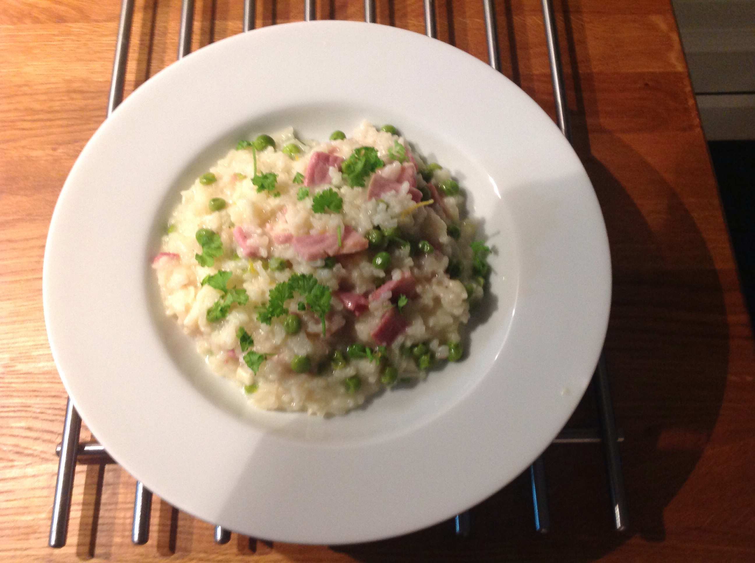 Ham, Pea and Parmesan Risotto Recipe - Food.com