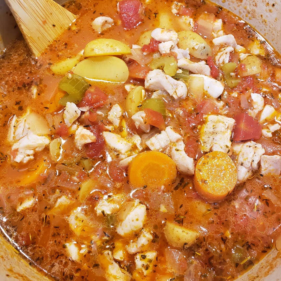 Fish Stew With Mediterranean Flavors Recipe - Food.com