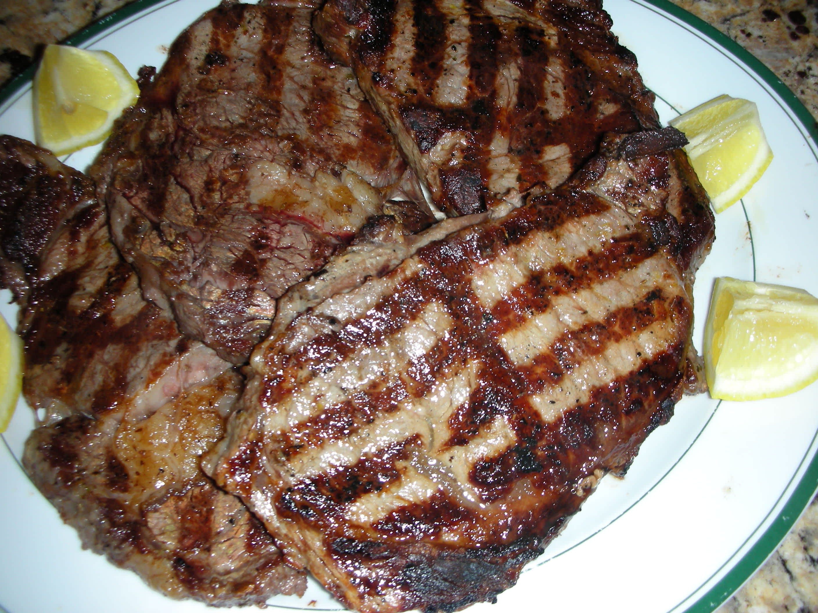 Greek Grilled Ribeye Steaks Recipe - Food.com