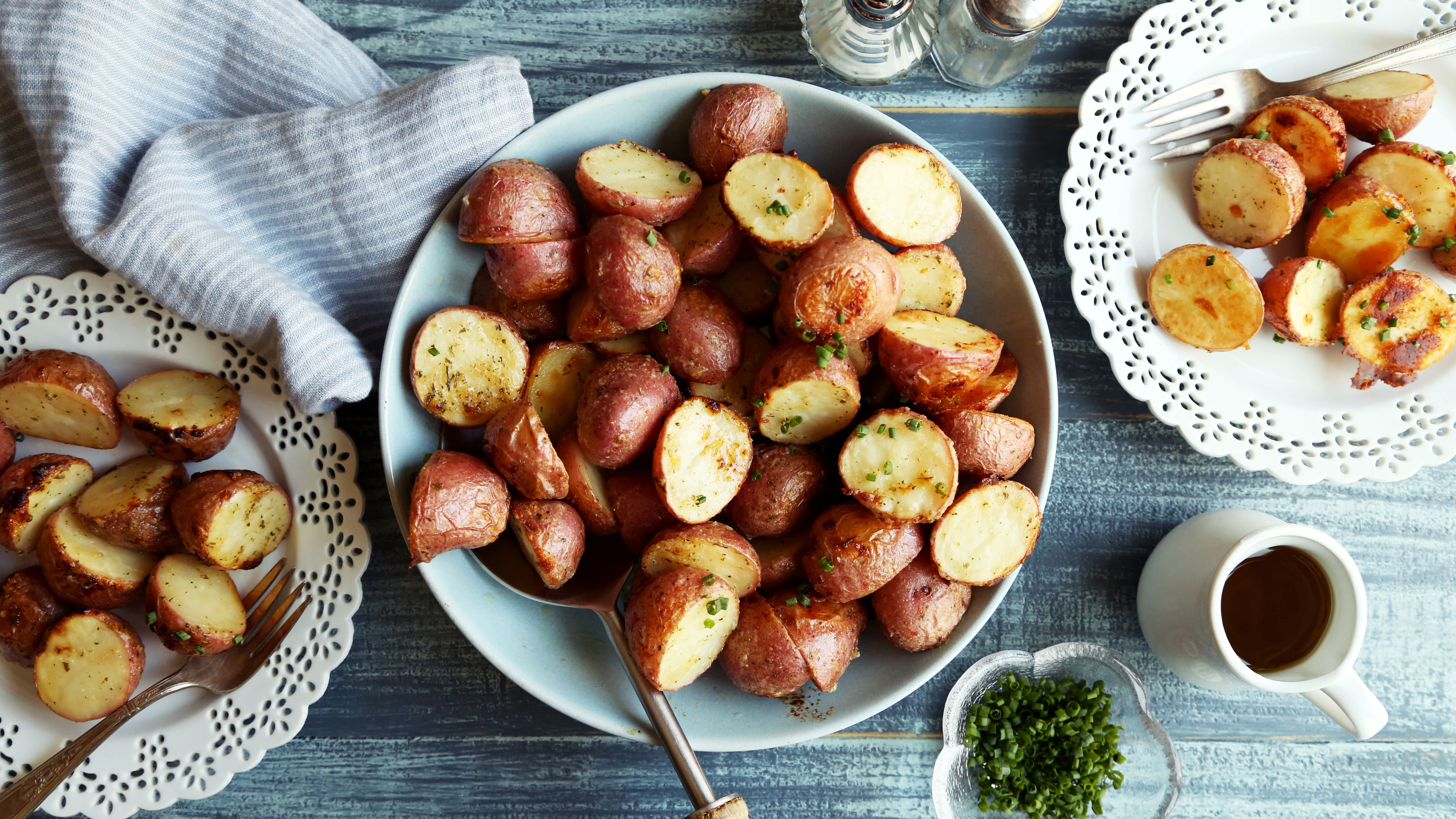 ranch dressing roasted red potatoes Ranch Roasted Red Potatoes
