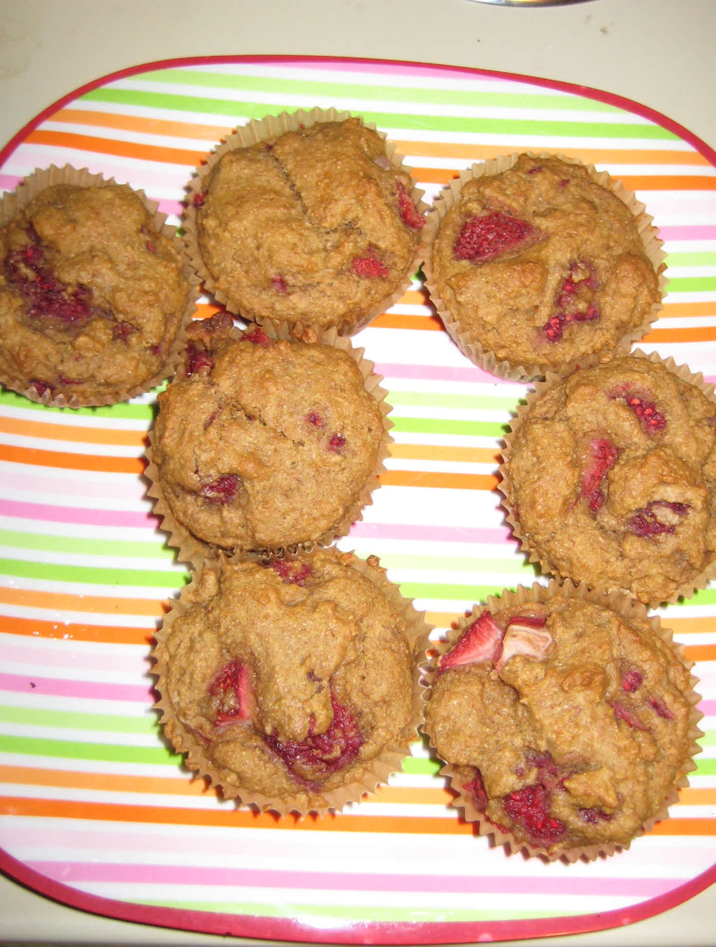 Vegan Raspberry Strawberry Muffins Recipe - Food.com