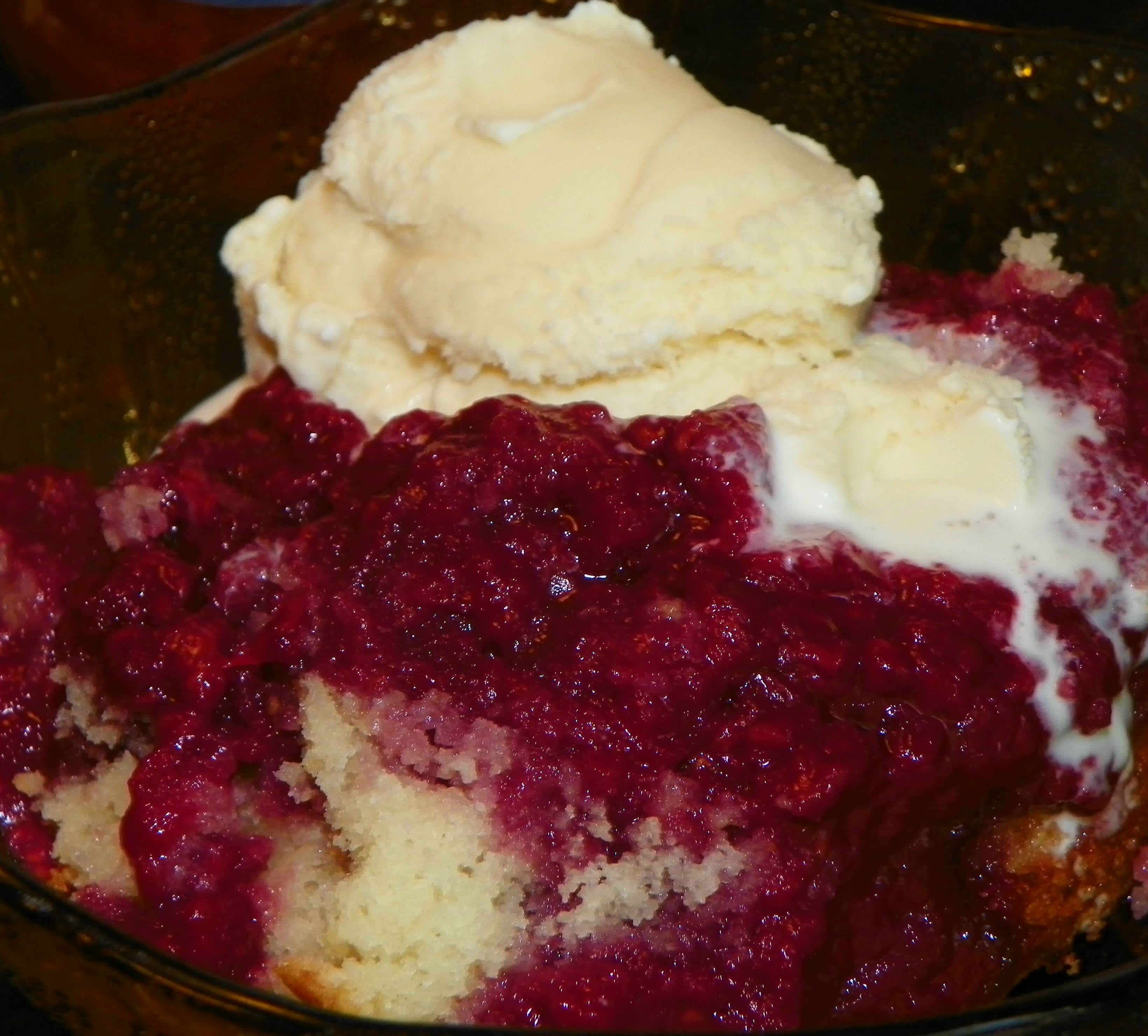 Upside-Down Raspberry Cake Recipe - Food.com