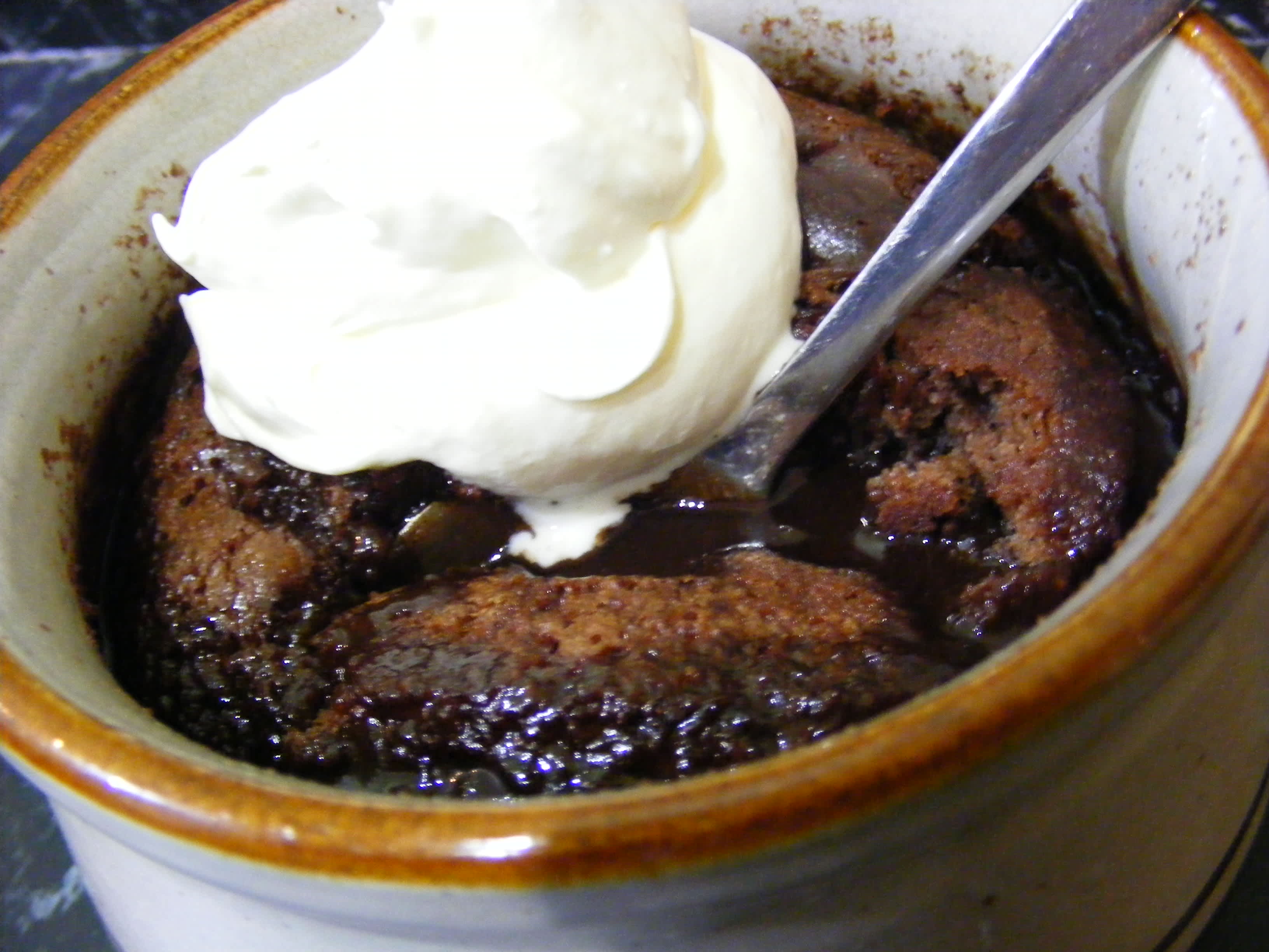 Oooey Gooey Chocolate Self Saucing Pudding Recipe - Food.com