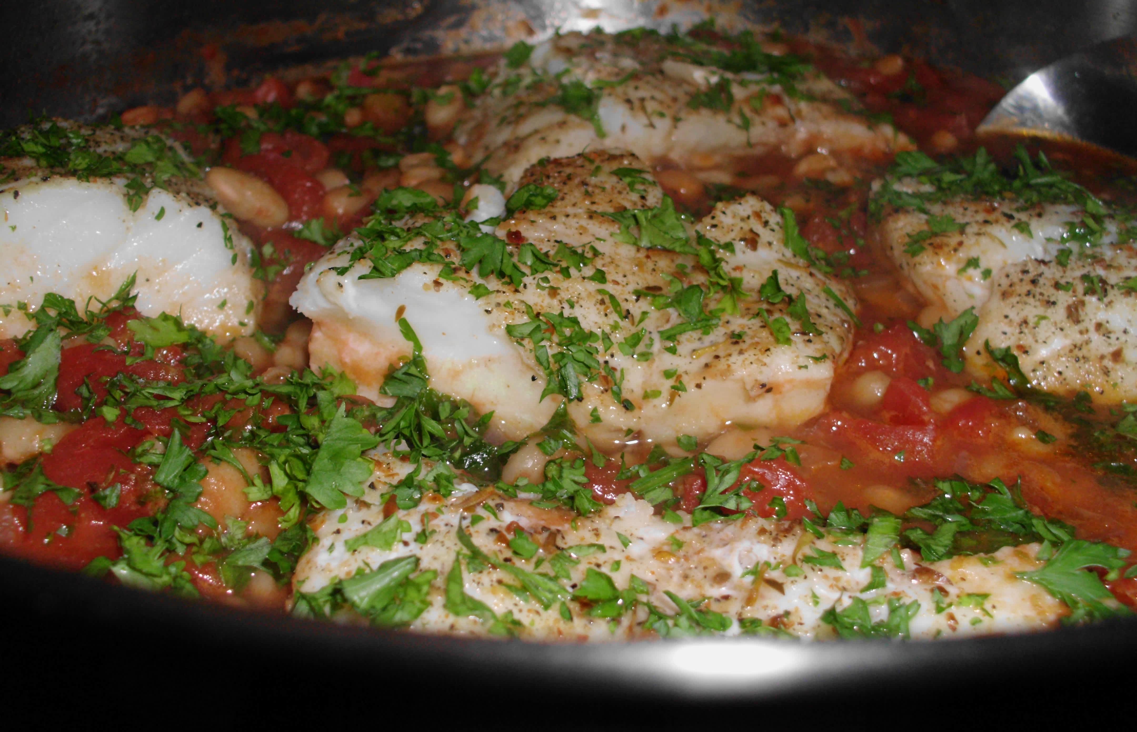 White Fish With Chickpea Ragu Recipe - Food.com