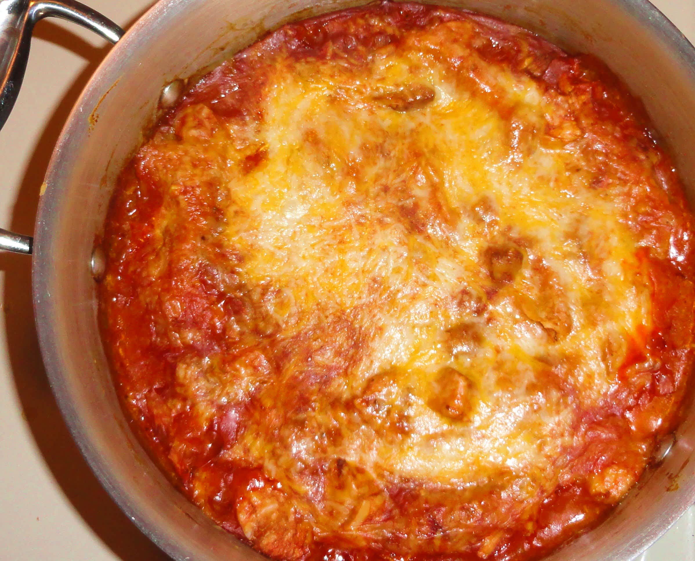 New Mexico Red Chile Chicken Enchilada Casserole Recipe Food