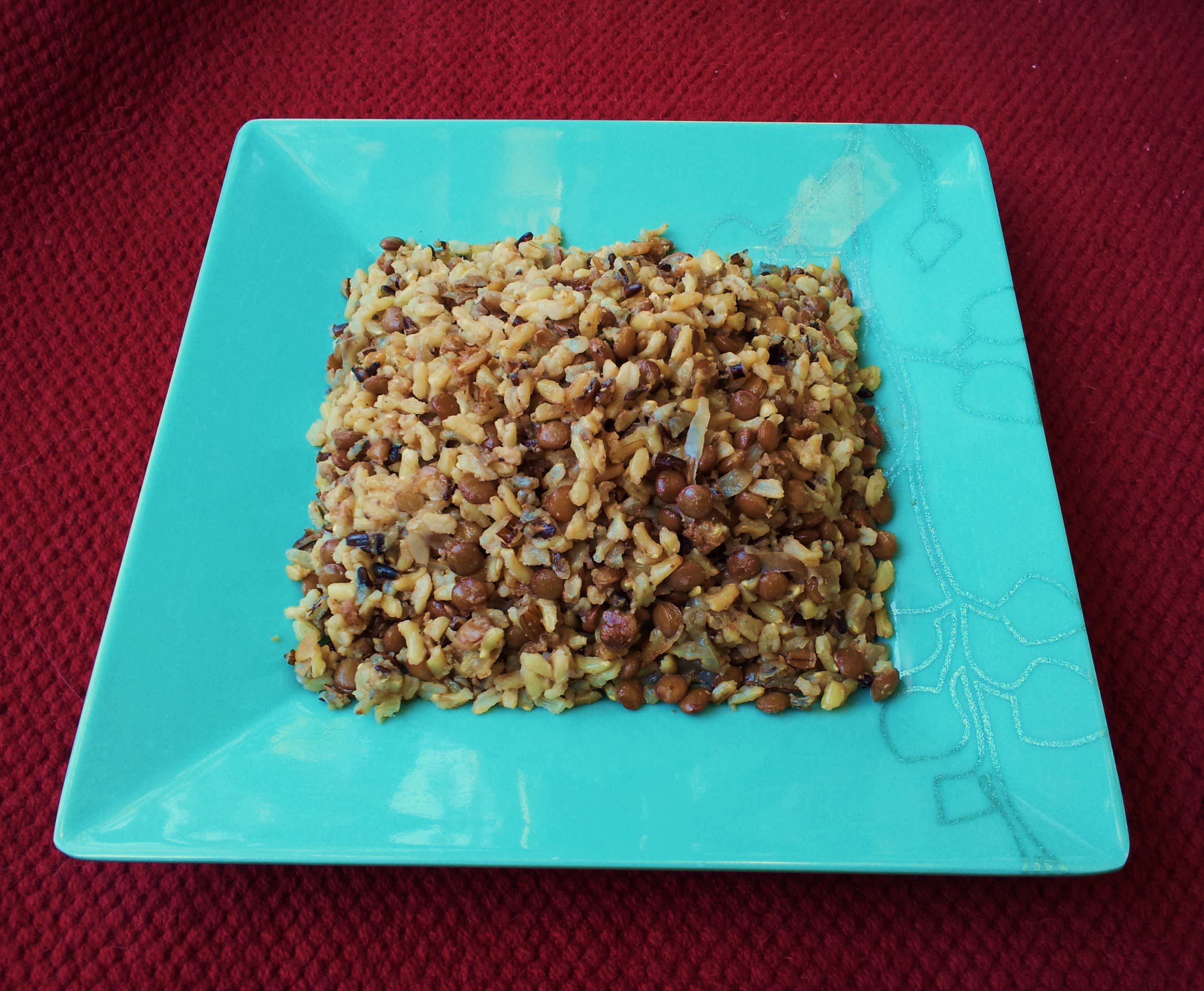 Rice Cooker Pilaf With Brown Rice, Lentils, and Wild Rice Recipe - Food.com