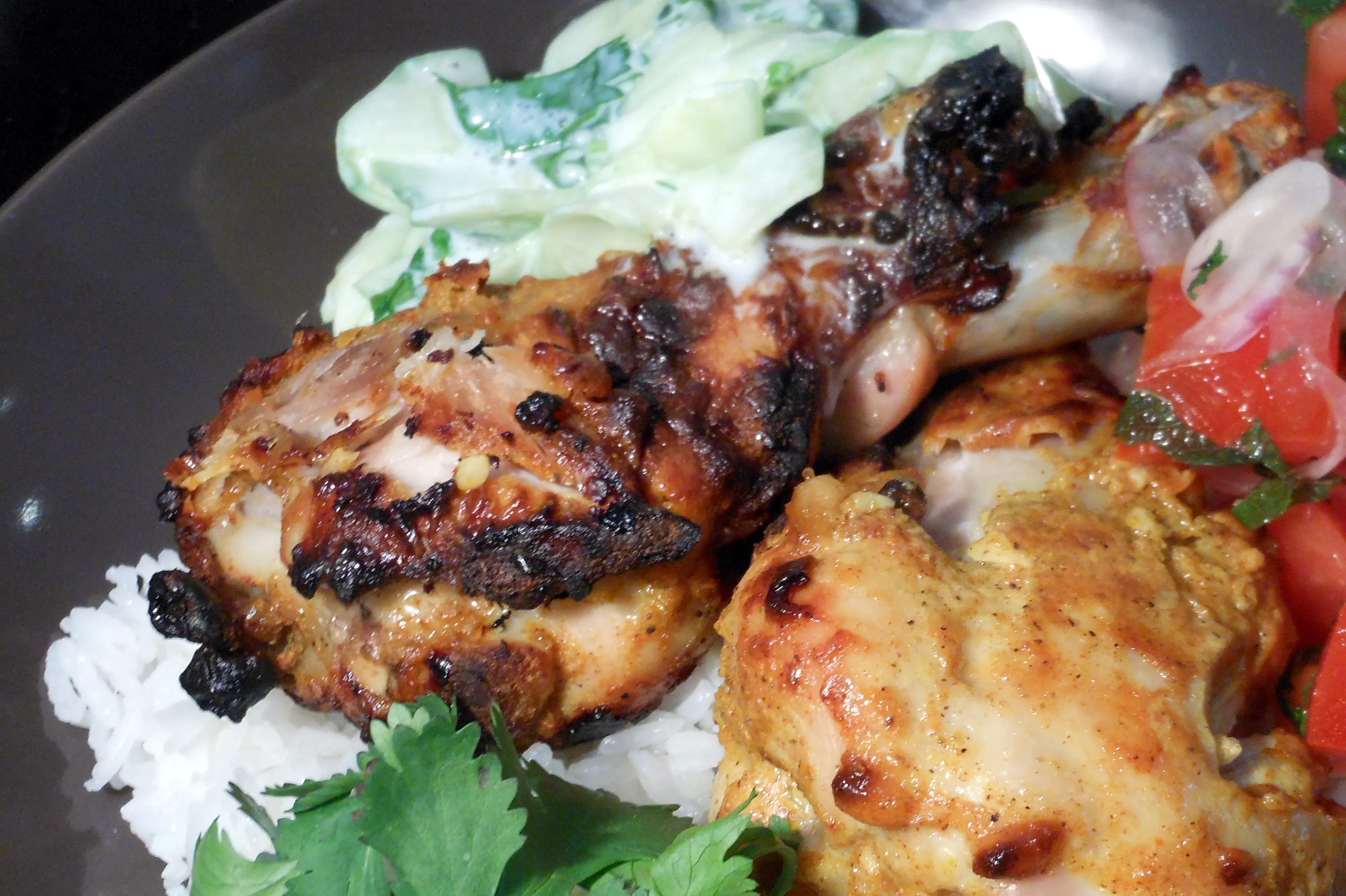 Indian-Inspired Chicken With Raita Recipe - Food.com