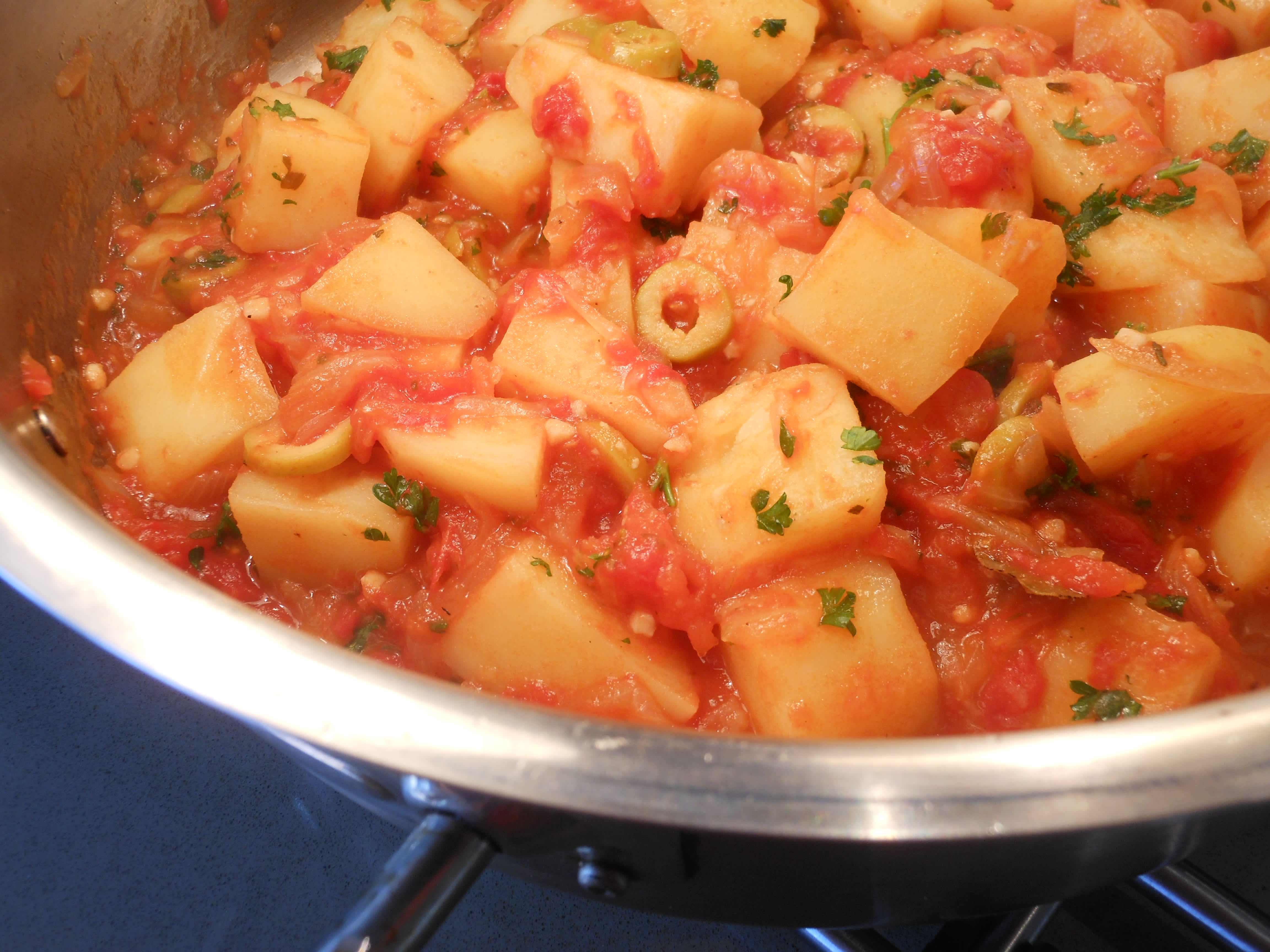 Provencale Potato Ragout With Green Olives Recipe - Food.com