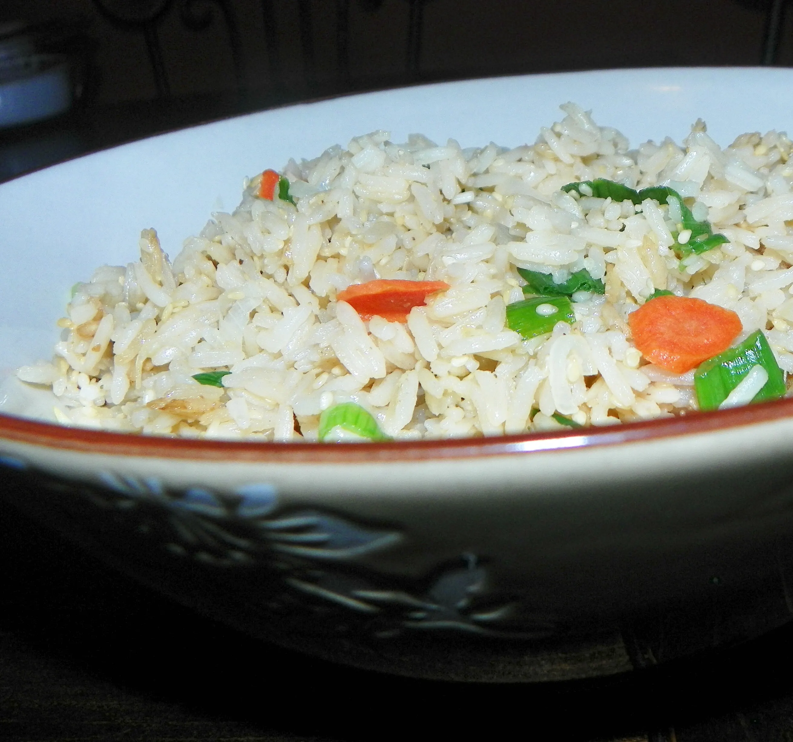 Sesame Rice With Scallions Recipe - Food.com