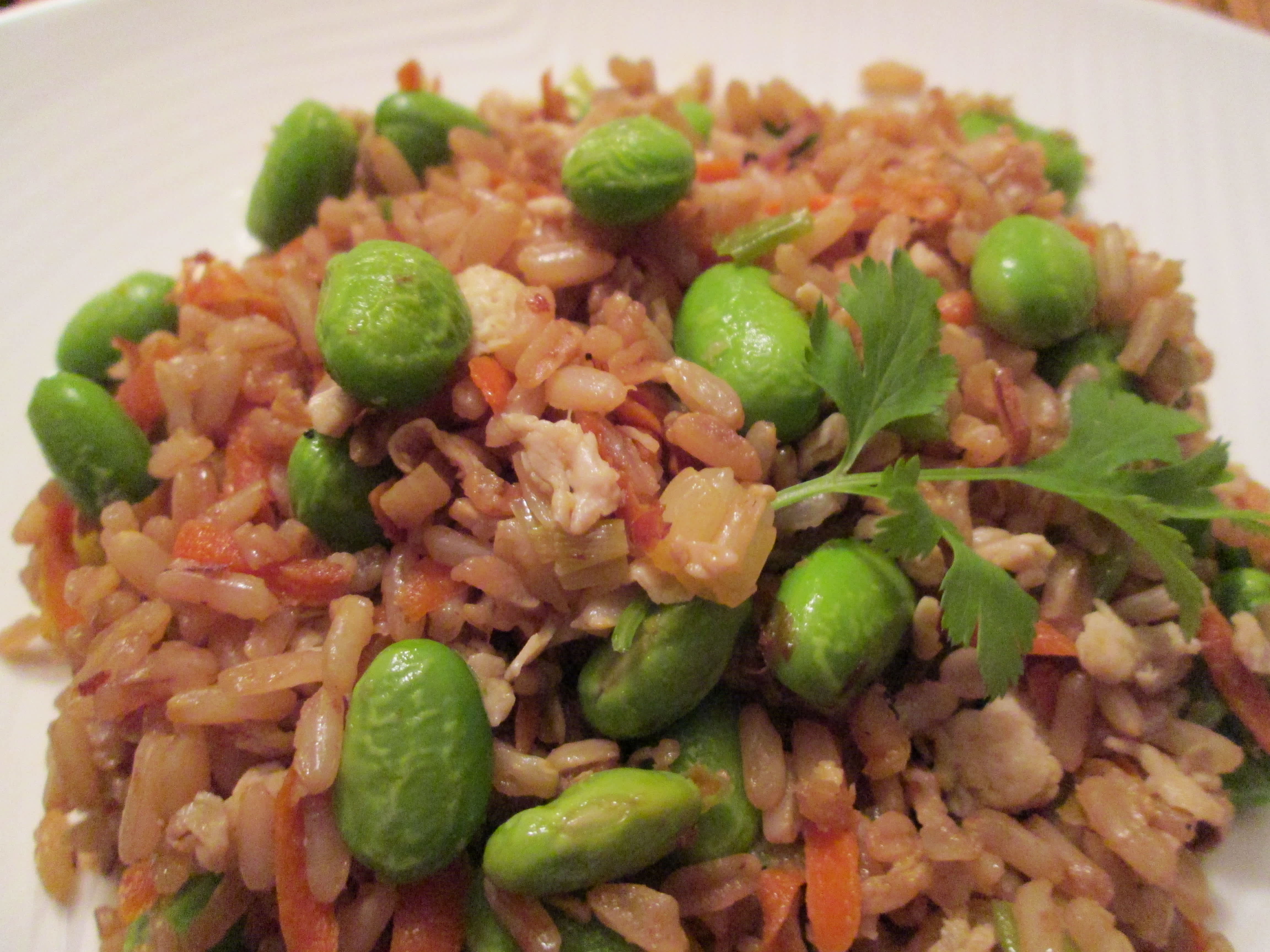 Asian Edamame Fried Rice Recipe - Food.com