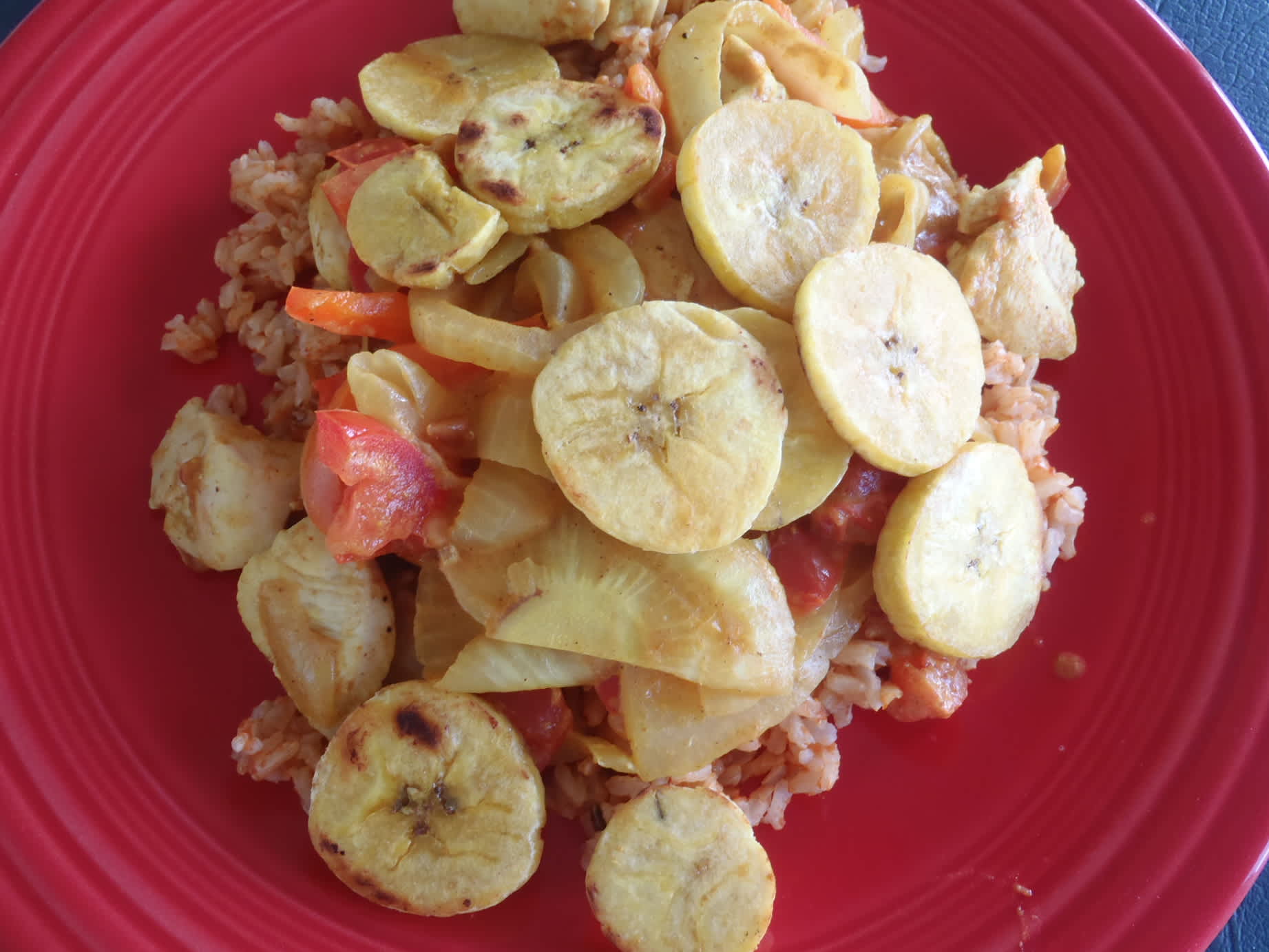 Brown Rice With Fried Bananas from Angola Recipe - Food.com