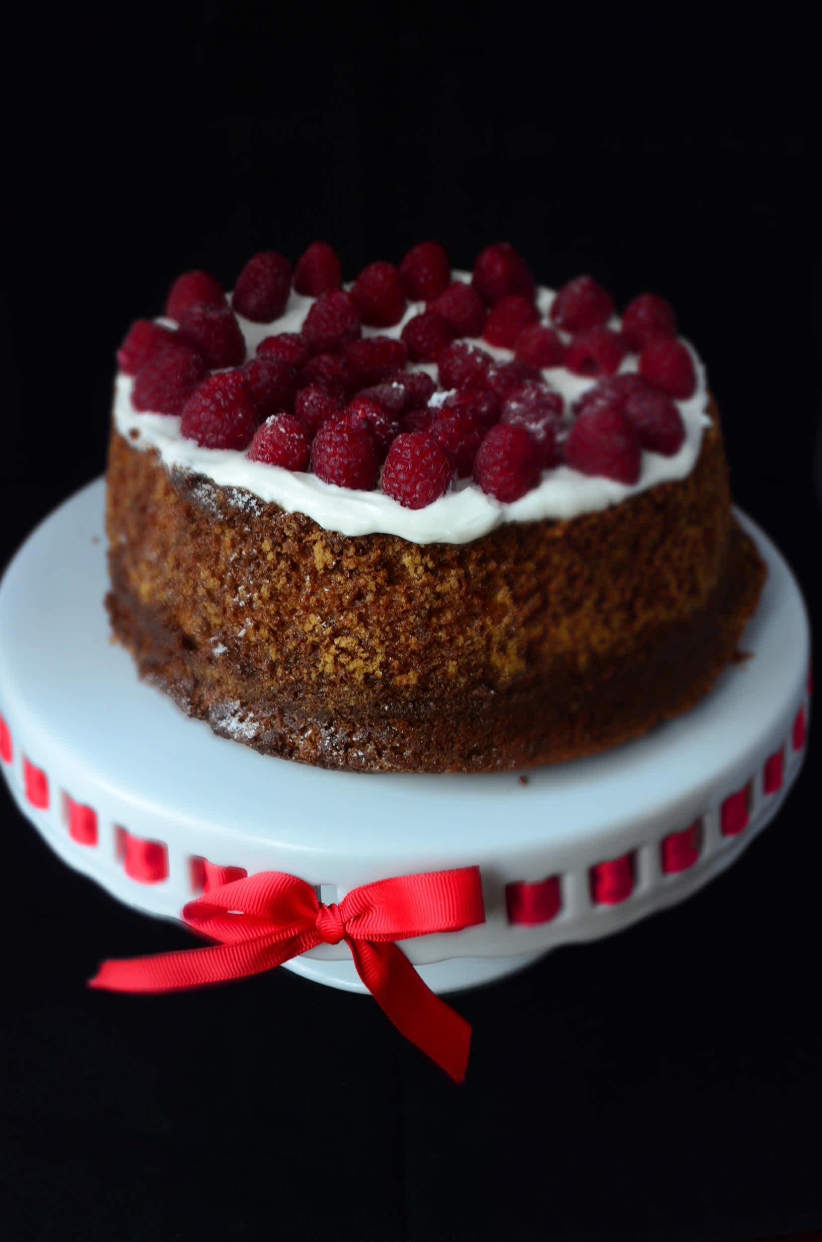 Carrot Cake With Cream Cheese and Raspberries Recipe - Food.com