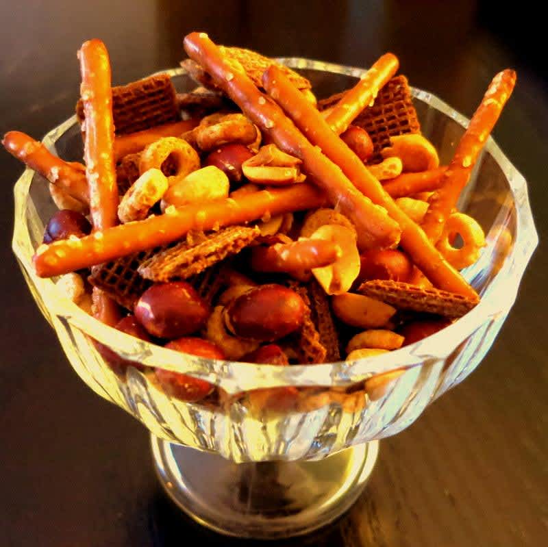 Classic 'Back-To-Basic' Nuts and Bolts Recipe - Food.com