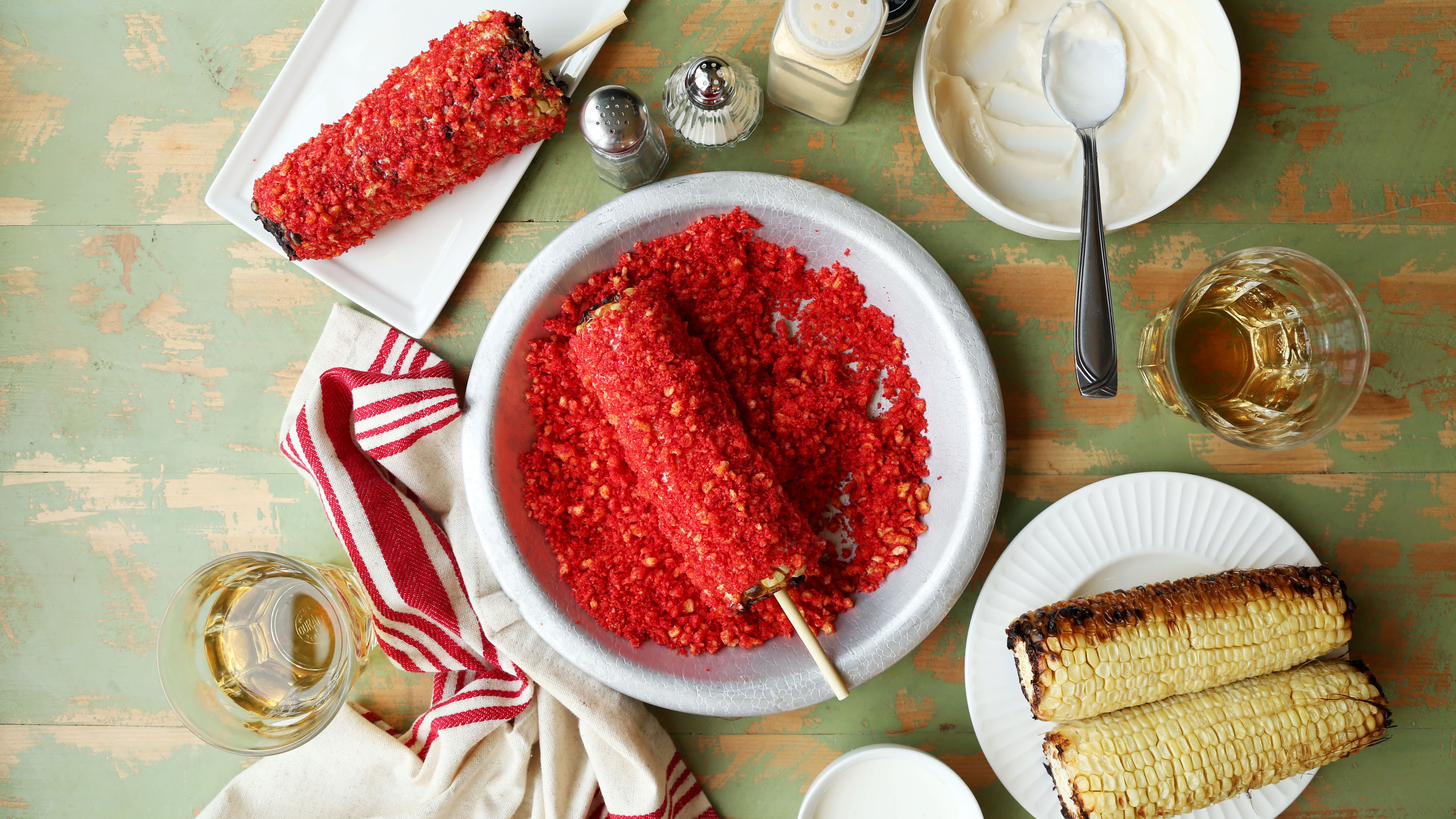 Flaming Hot Cheesy Elote Recipe - Food.com