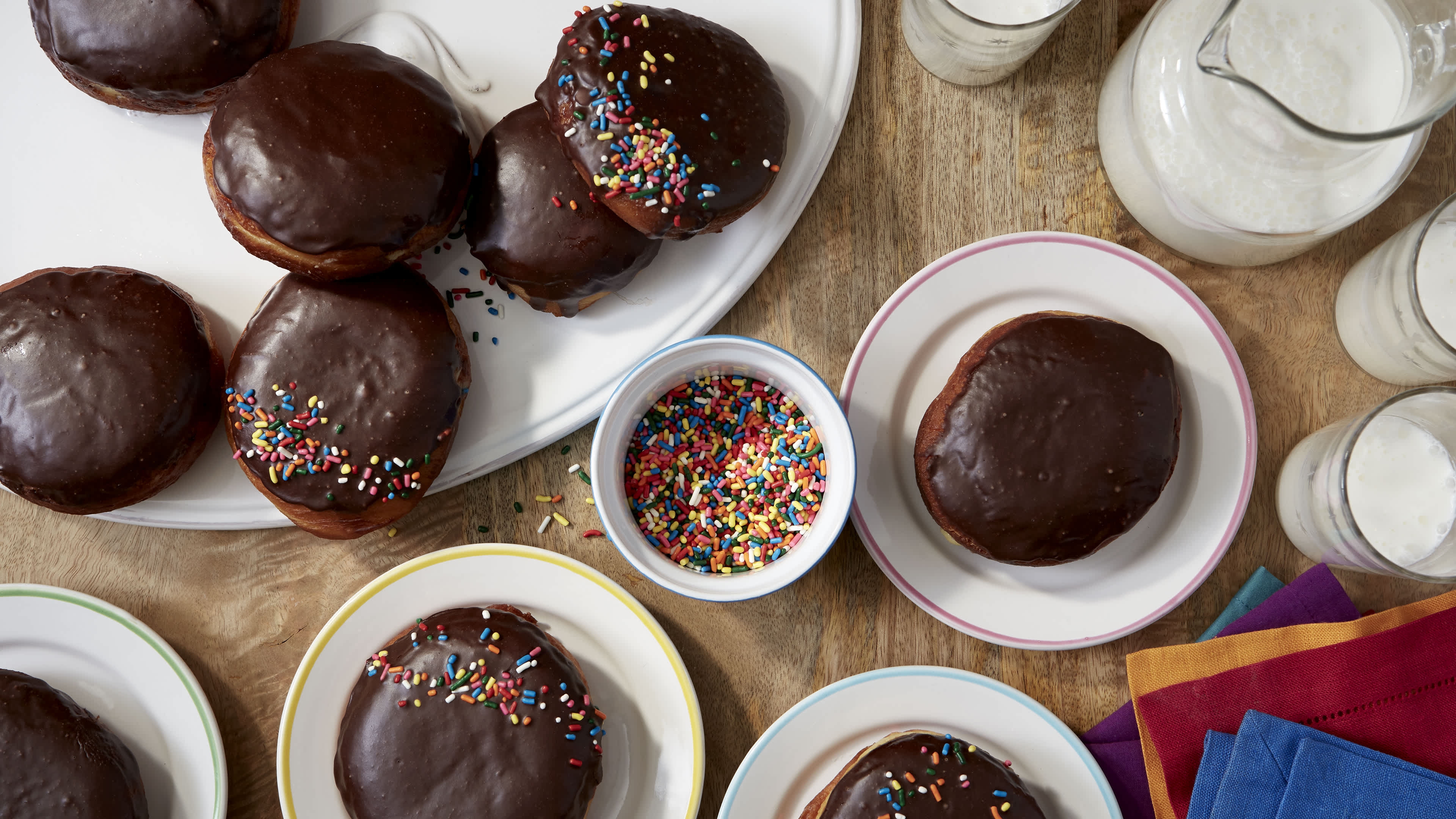 Copycat Dunkin' Donuts Boston Creme Donuts Recipe - Food.com