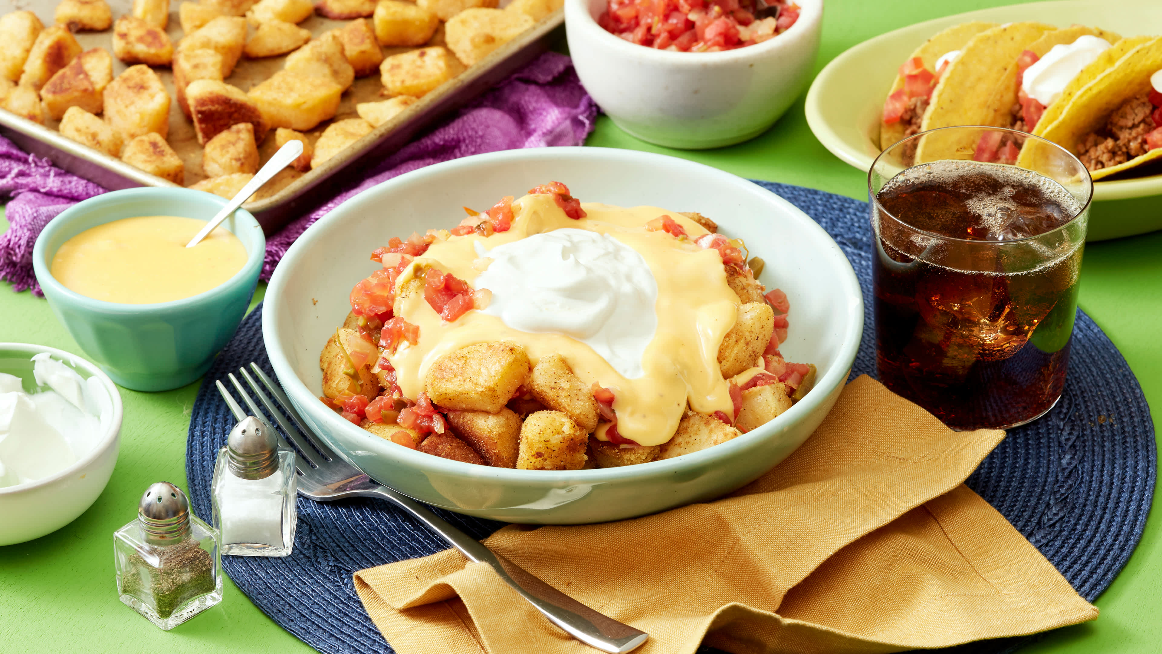Copycat Taco Bell Cheesy Fiesta Potatoes Recipe - Food.com