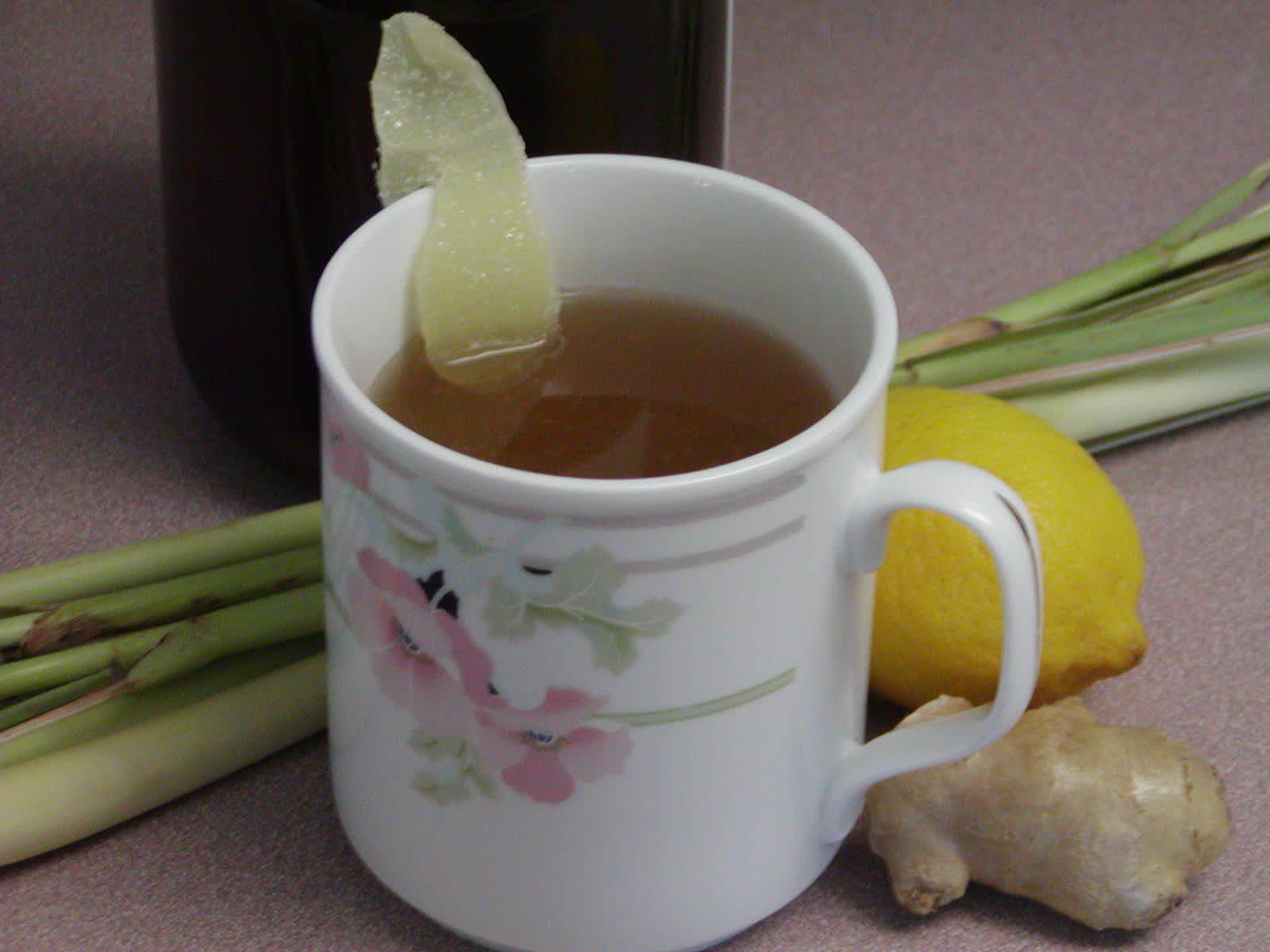 Spicy Ginger Tea with Lemongrass Recipe - Food.com