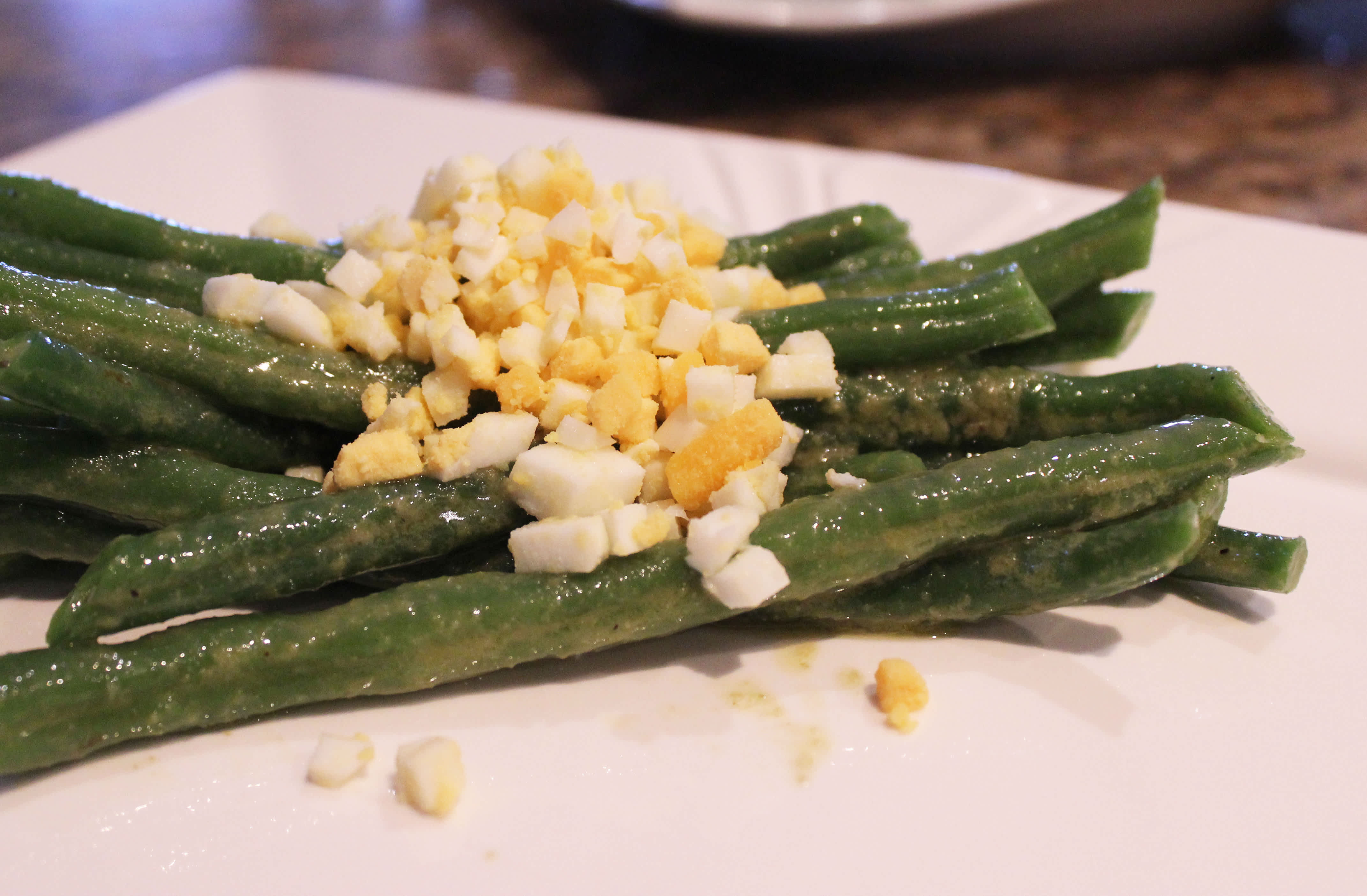 Green Bean Salad With Mustard-Caper Vinaigrette