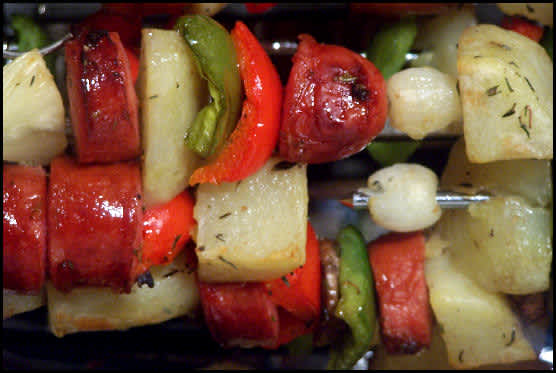 Kielbasa Kababs Recipe - Food.com