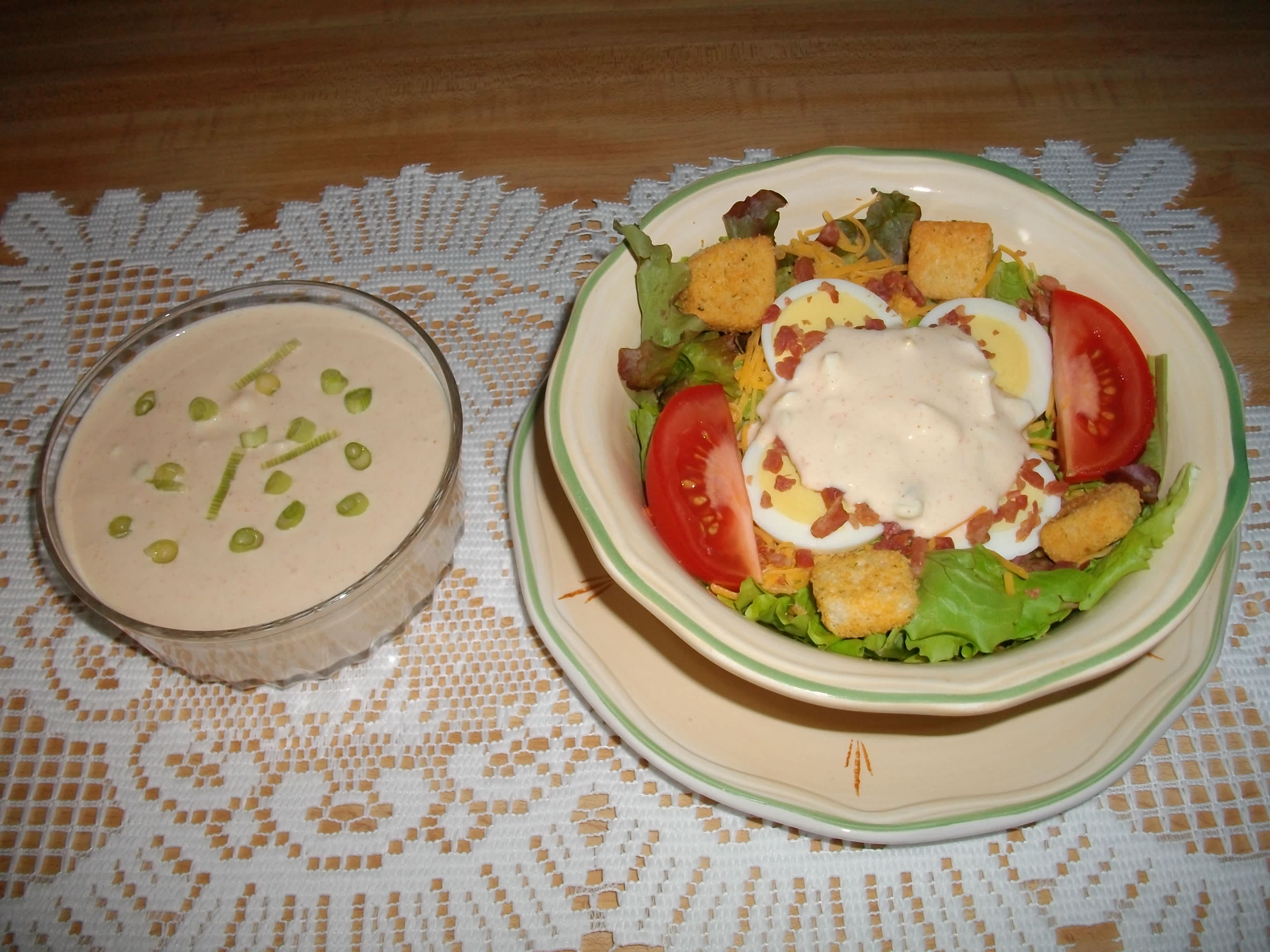 light sour cream salad dressing Sour Cream Salad Dressing