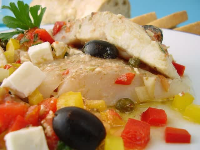 Greek Baked Fish Recipe - Greek.Food.com