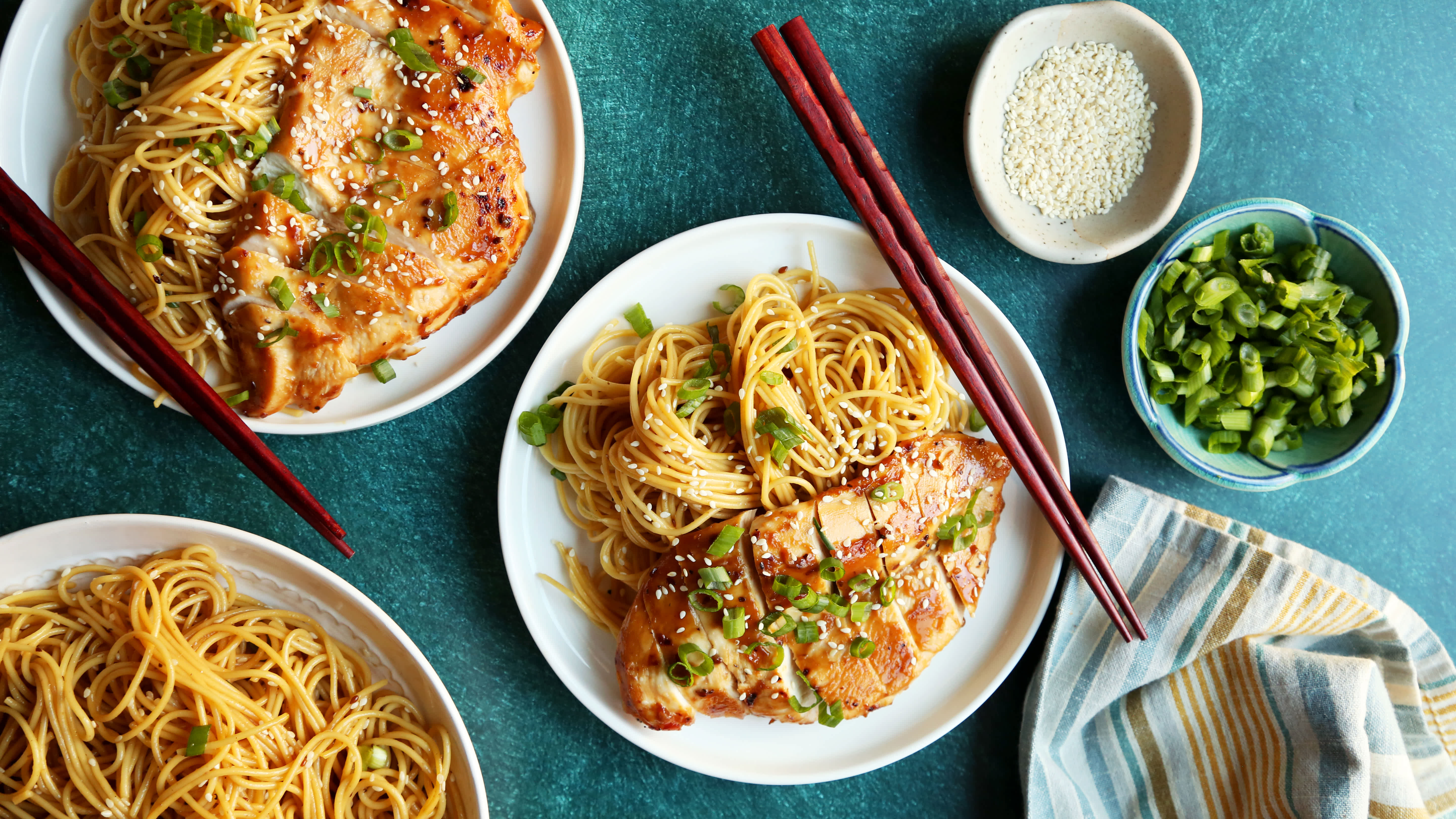 Funky Chicken With Sesame Noodles Recipe - Food.com