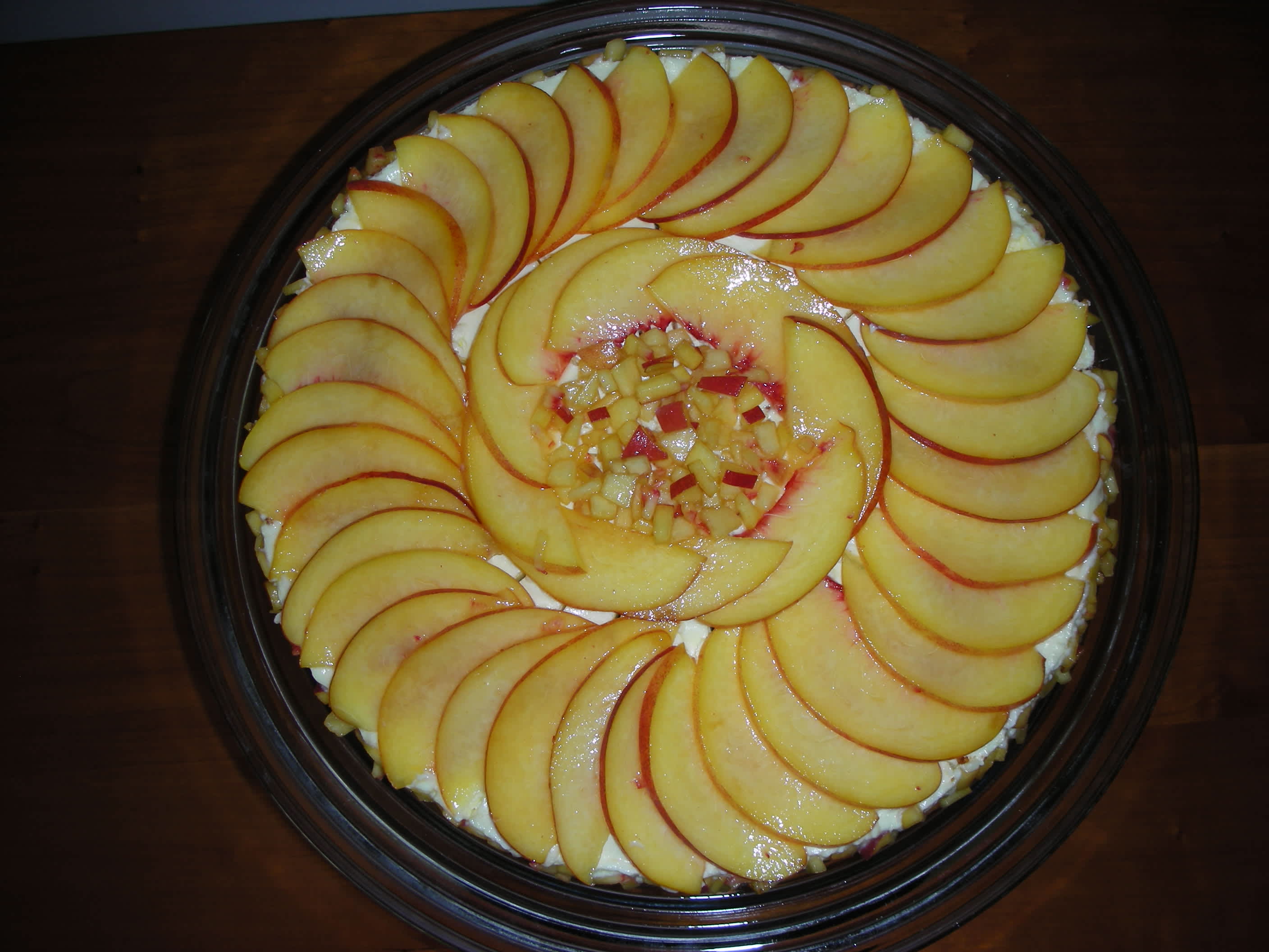 Frozen Peach Torte With Almond Crust Recipe - Food.com