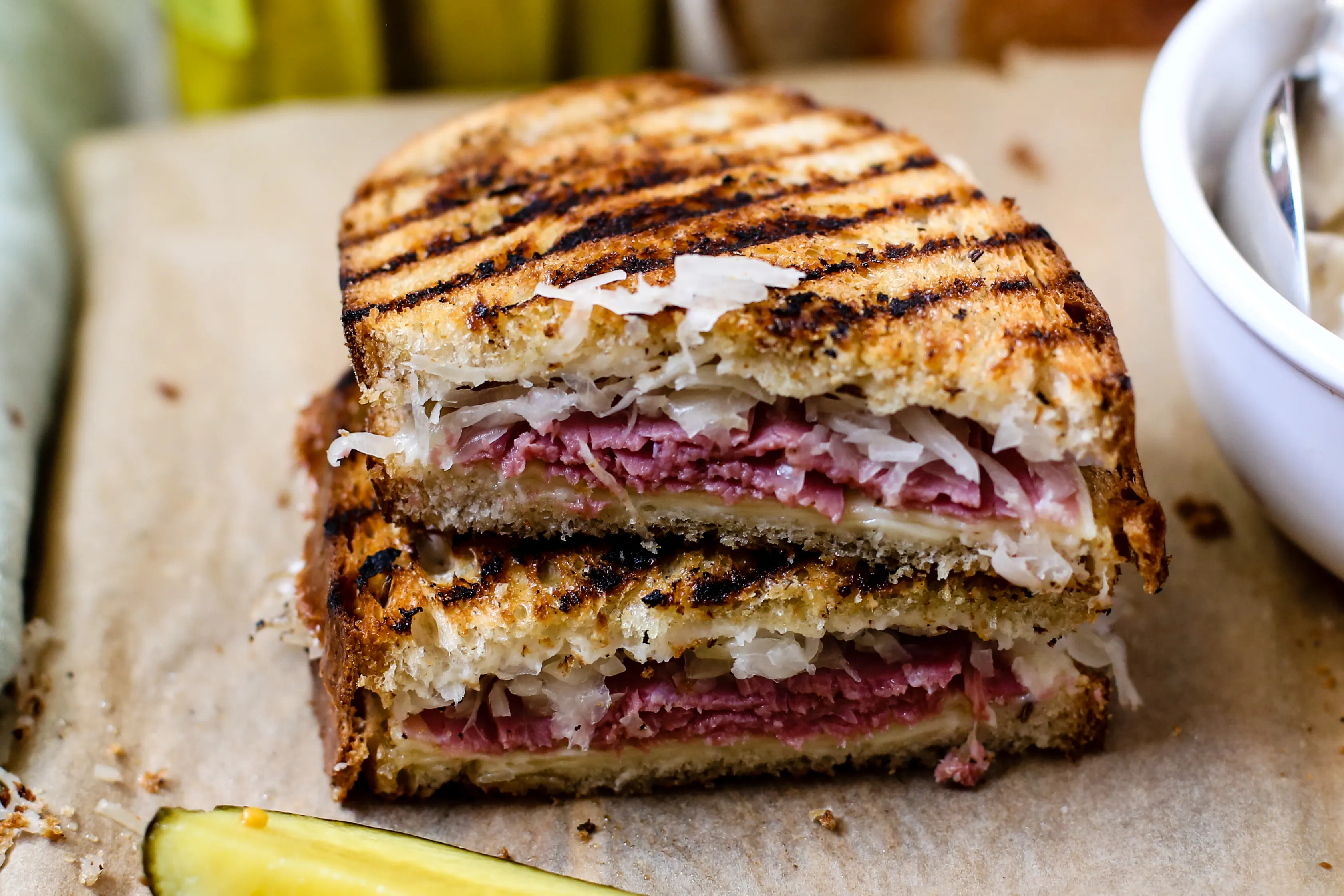 Grilled Reuben Sandwiches Recipe - Food.com