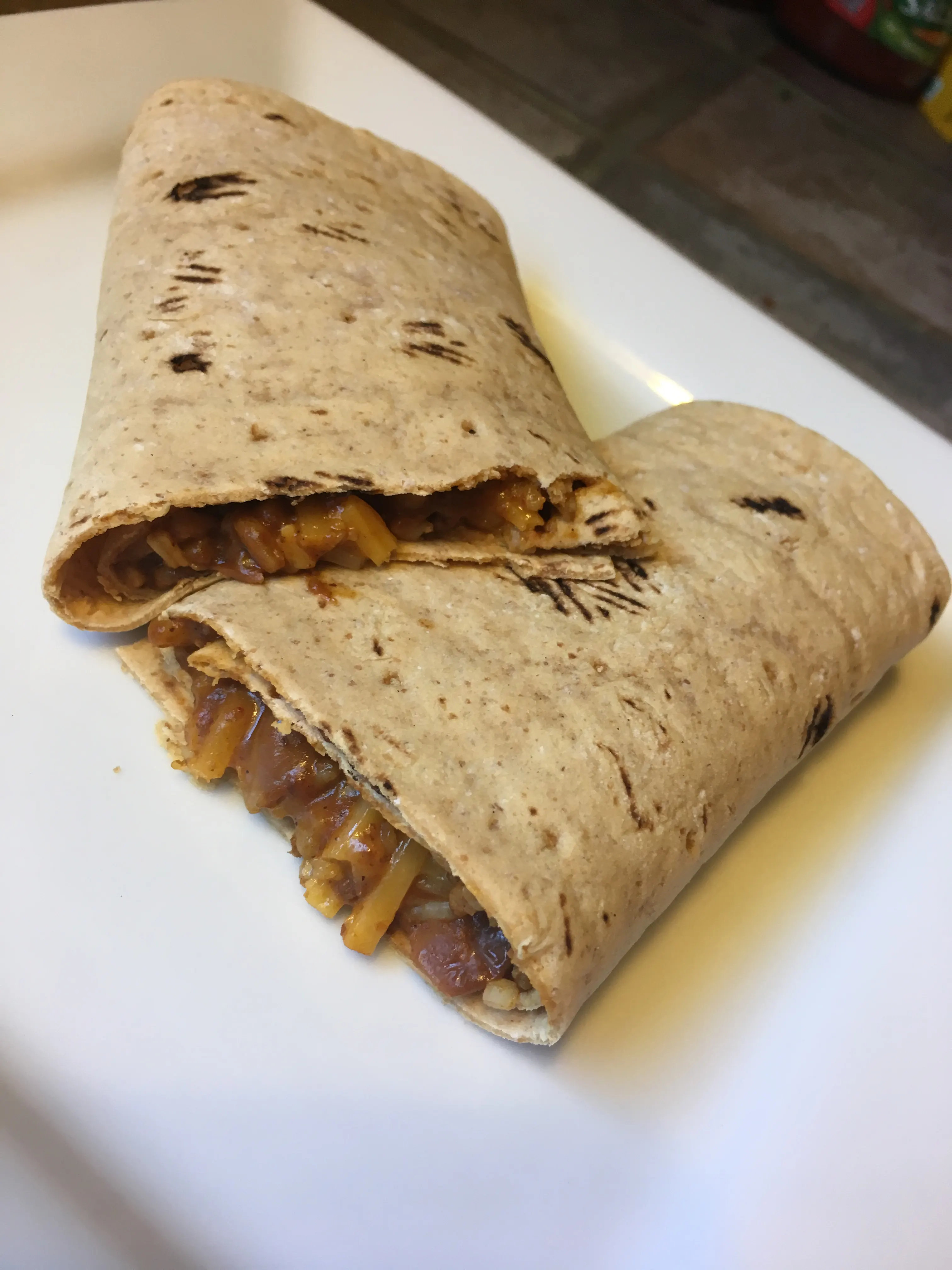 15 minute Chili and Rice Wraps Recipe - Food.com