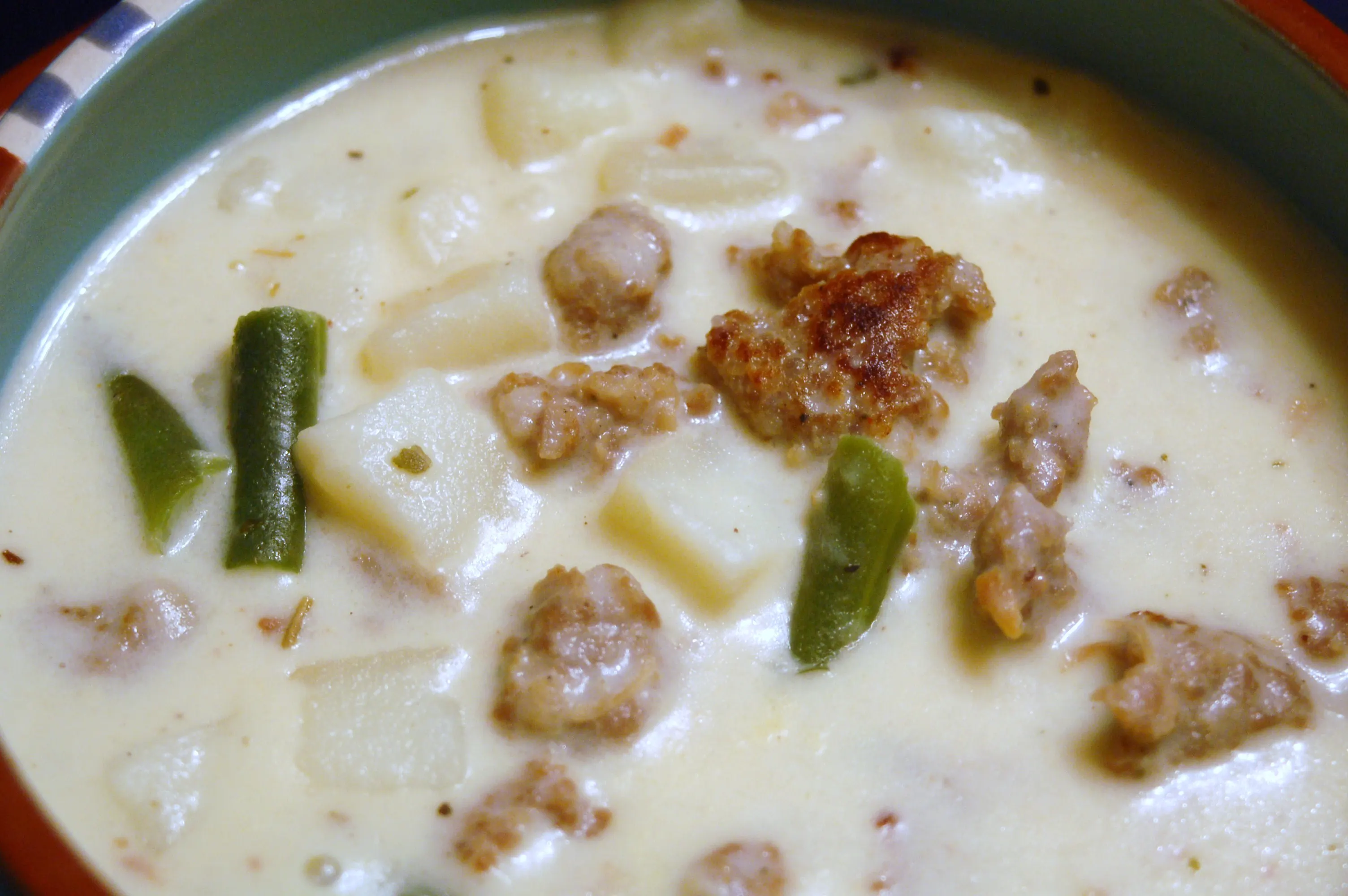 Potato, Green Bean and Bacon Chowder Recipe - Food.com