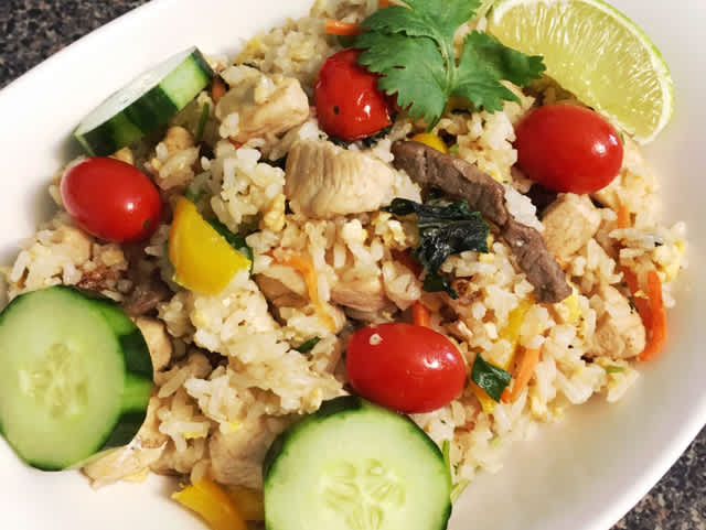 Mom's Thai Fried Rice Recipe - Food.com