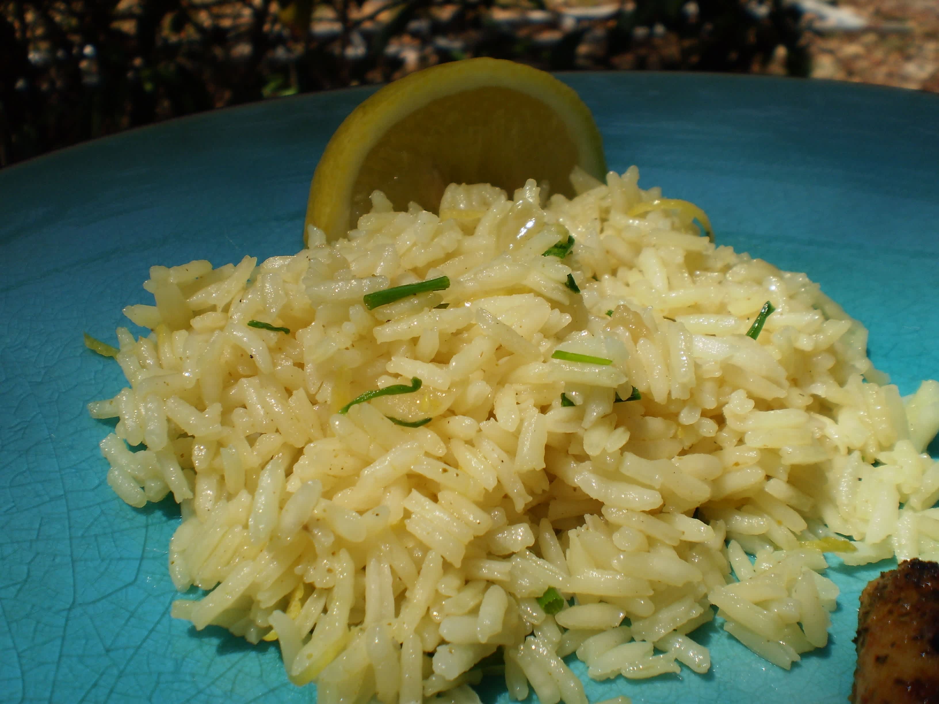 Lemon Chive Rice Recipe - Food.com
