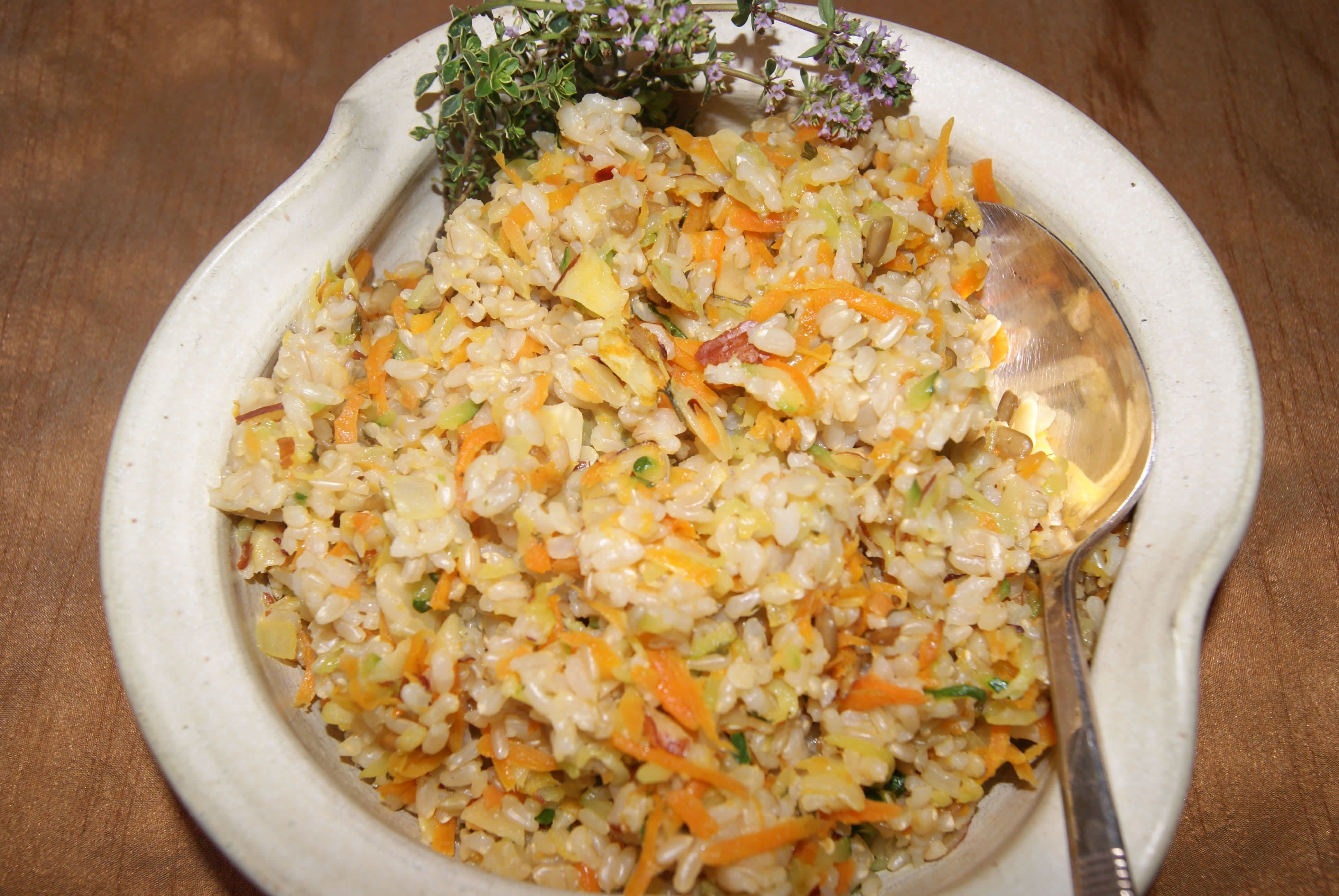 Health Nut Brown Rice Recipe - Food.com