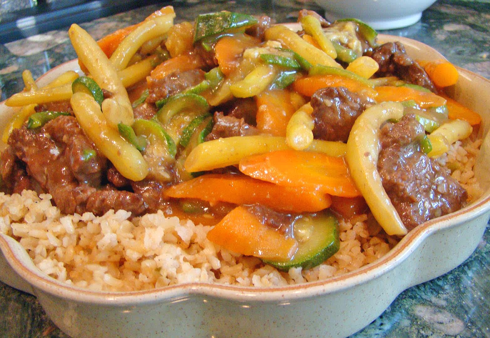 Stir-Fry Beef With String/Green Beans Recipe - Food.com