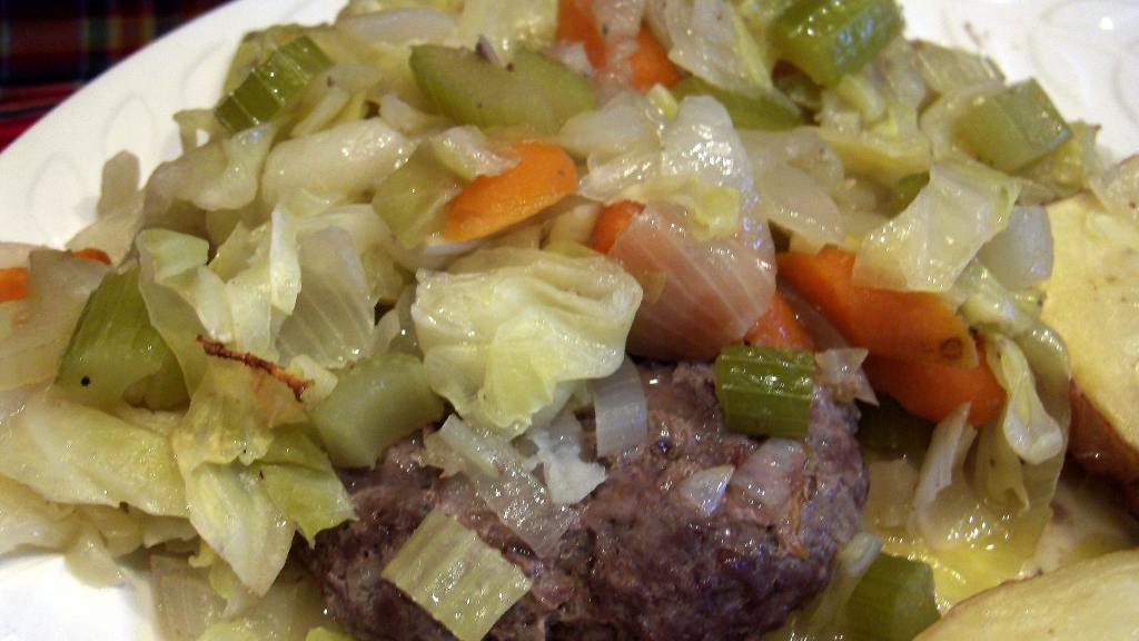 Hamburger & Cabbage Casserole Recipe