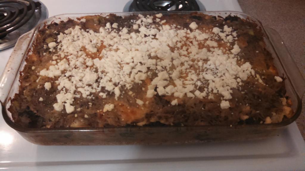Spinach and Potato Casserole W/ Feta Cheese created by rebecca.valley