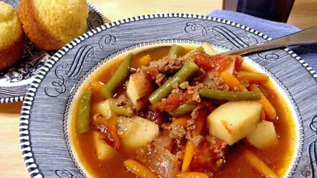 Hamburger - Vegetable Crock Pot Soup - Dairy Free Recipe - Food.com
