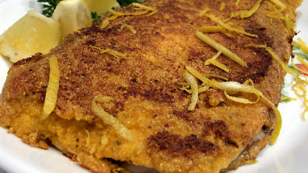 Cornmeal Breaded Trout Recipe