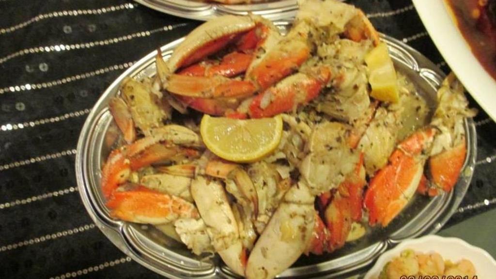Garlic Roasted Crab Recipe