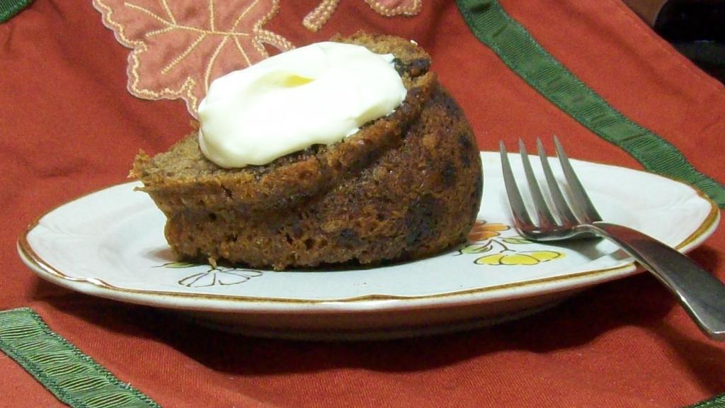 Mincemeat Spice Cake W/ Creamy Eggnog Topping Recipe