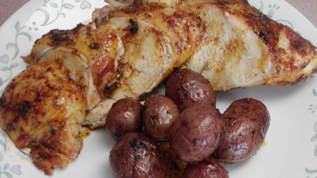 Chicken Breast With Roasted Potatoes Recipe - Food.com