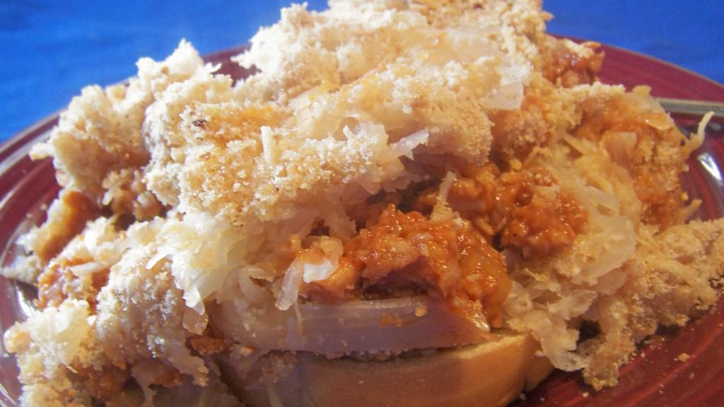 Barbecue Sauerkraut Bake Recipe
